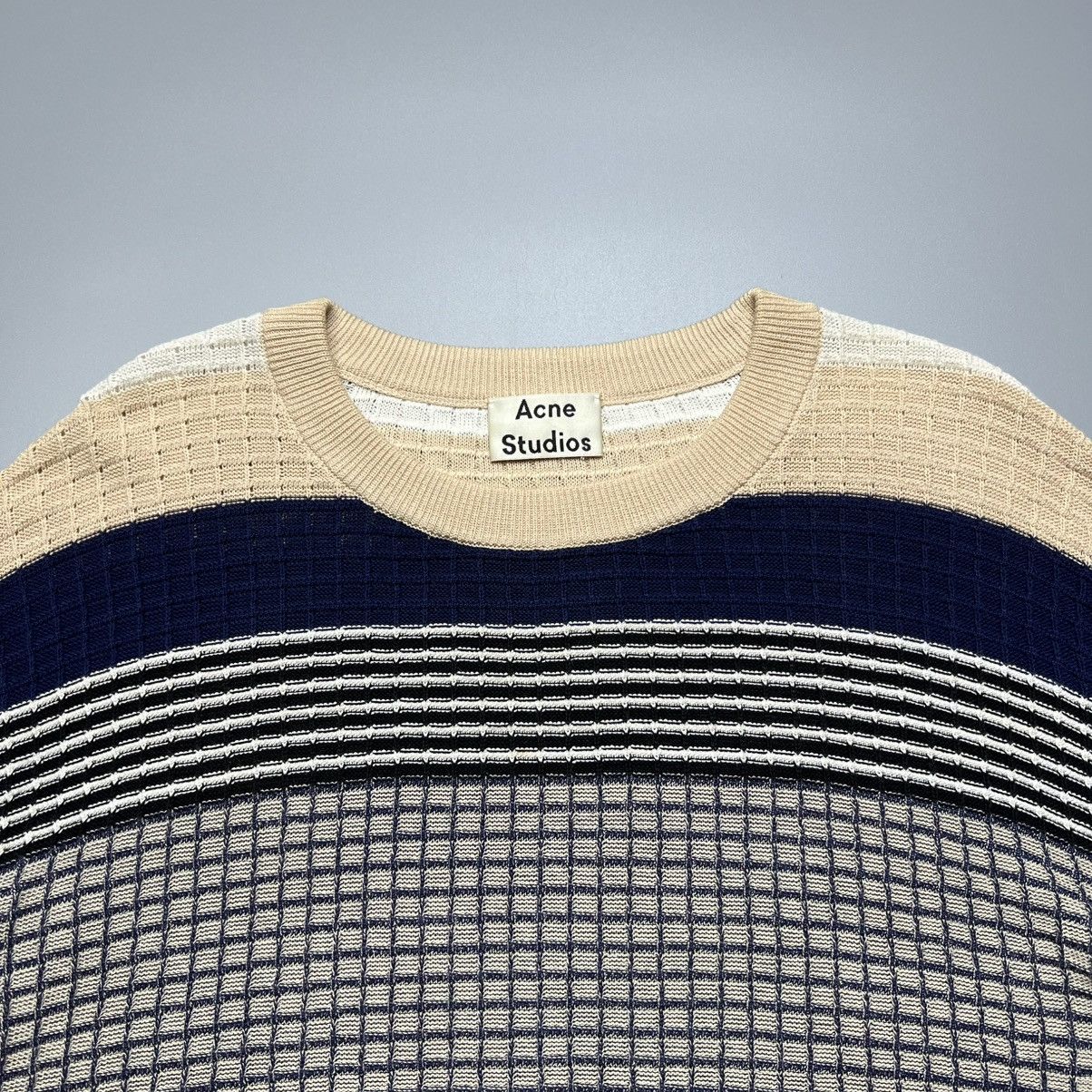 Acne Studios Acne Studios - KOOS waffle Knitted Sweater Size US M / EU 48-50 / 2 - 7 Thumbnail