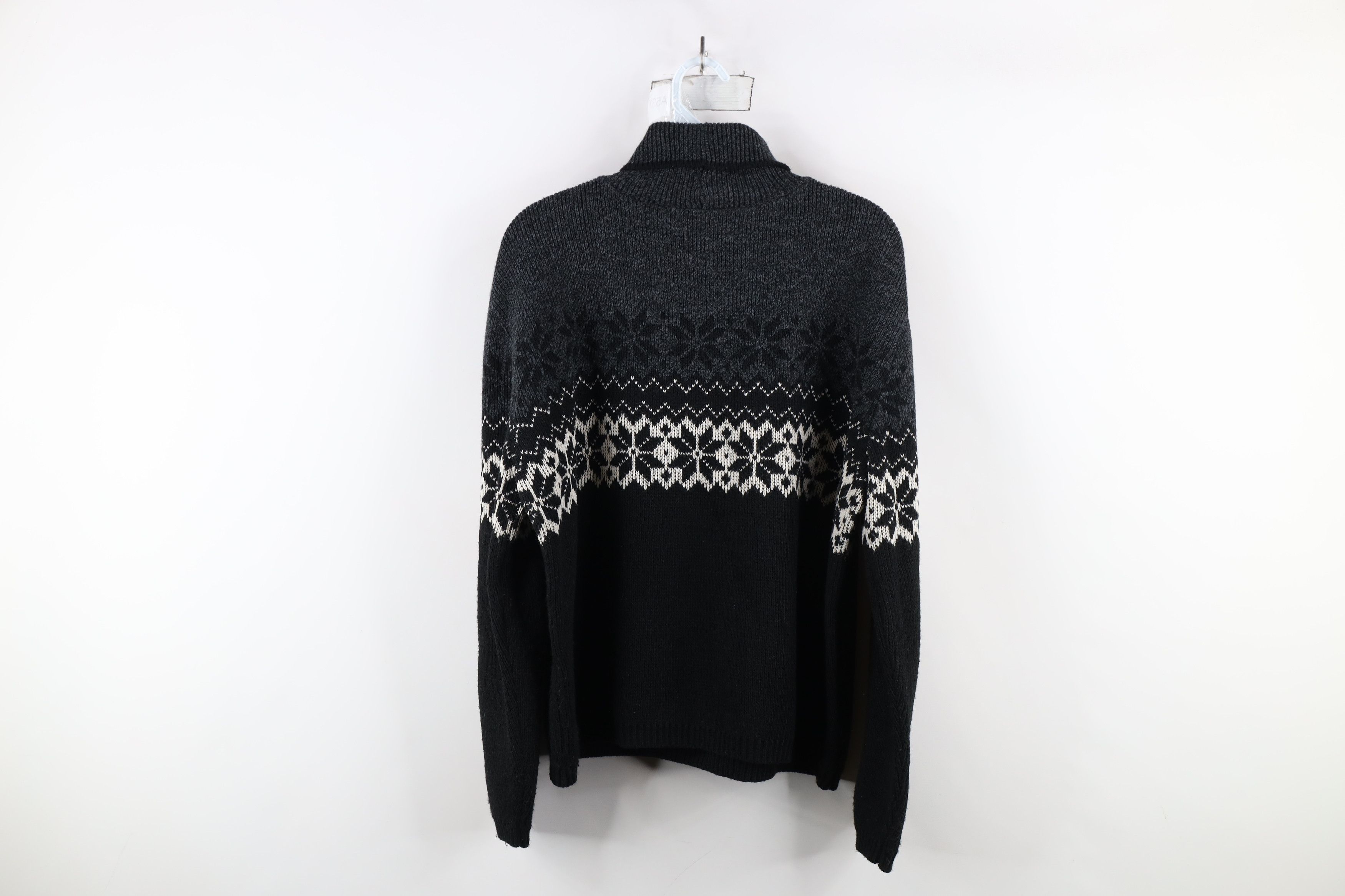 Vintage Vintage 90s Streetwear Fair Isle Turtleneck Sweater USA Size M / US 6-8 / IT 42-44 - 8 Thumbnail