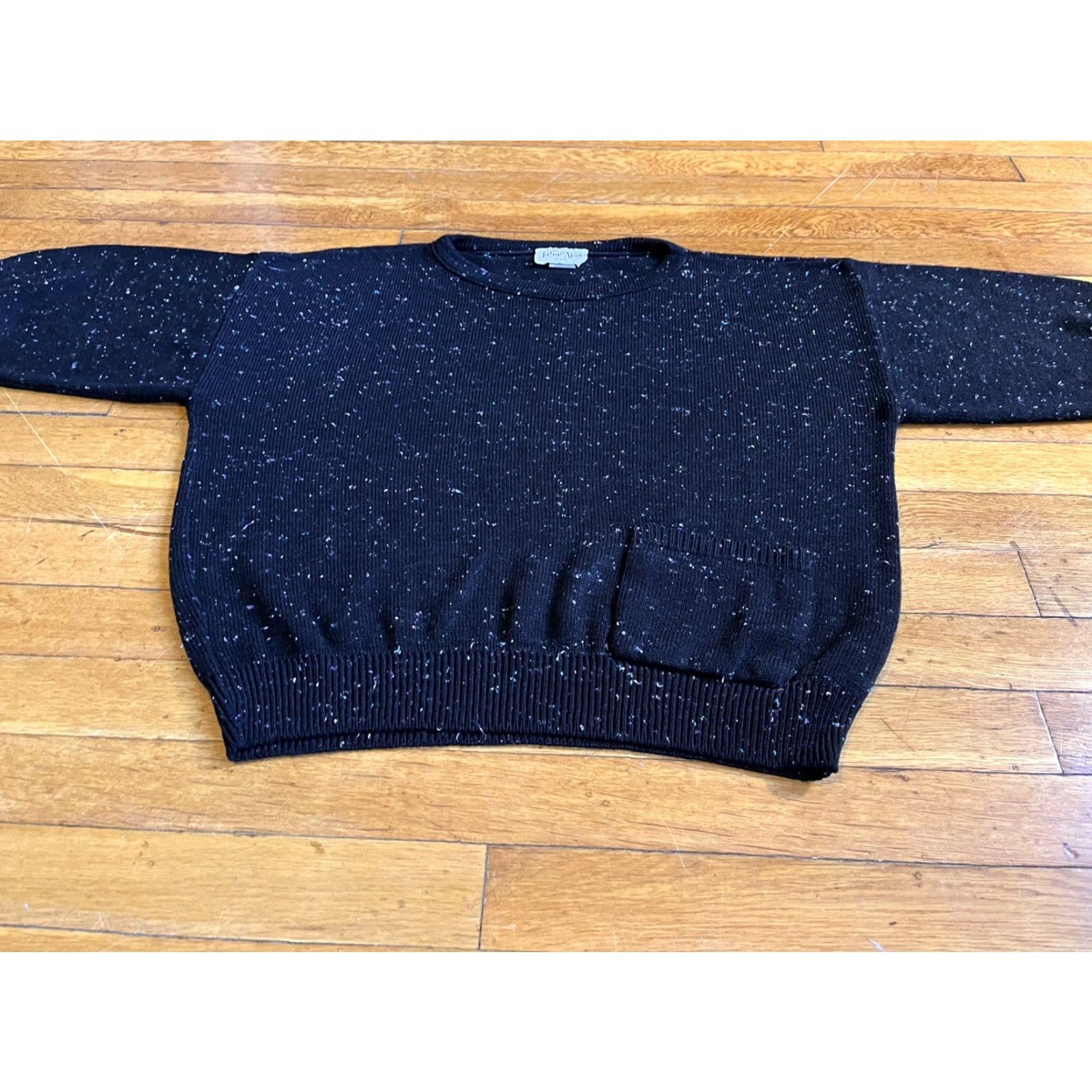 Vintage VINTAGE Jaime Alan Sweater Women’s Large Black 90s Size L / US 10 / IT 46 - 2 Thumbnail