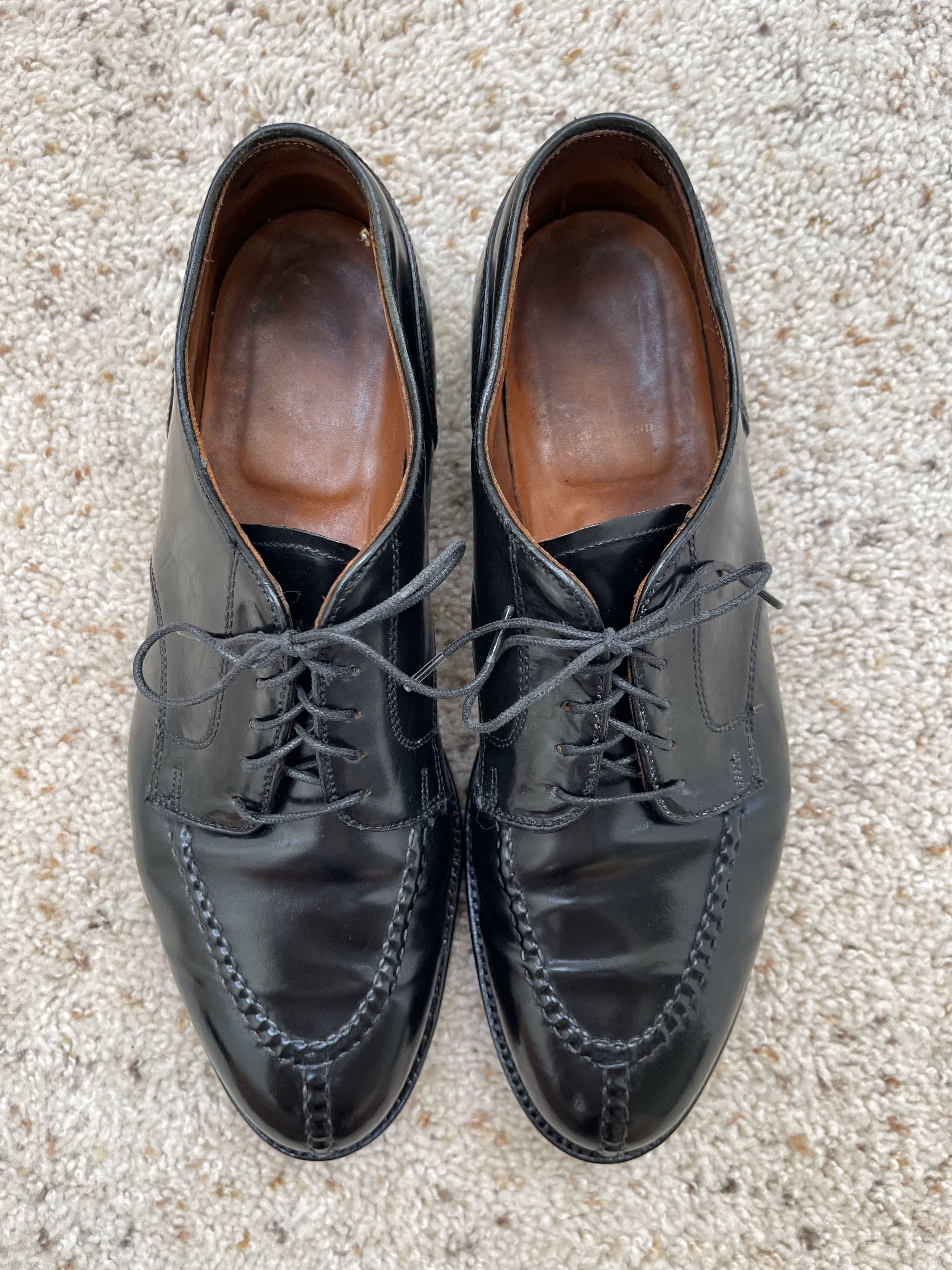 Alden Alden Norwegian Split Toe Blucher Shell Cordovan | Grailed