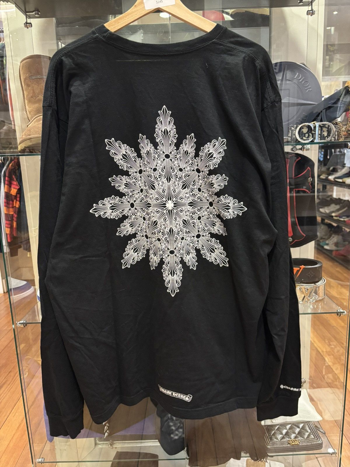 Chrome Hearts Chrome Hearts Floral Snowflake Longsleeve Size US XXL / EU 58 / 5 - 2 Thumbnail