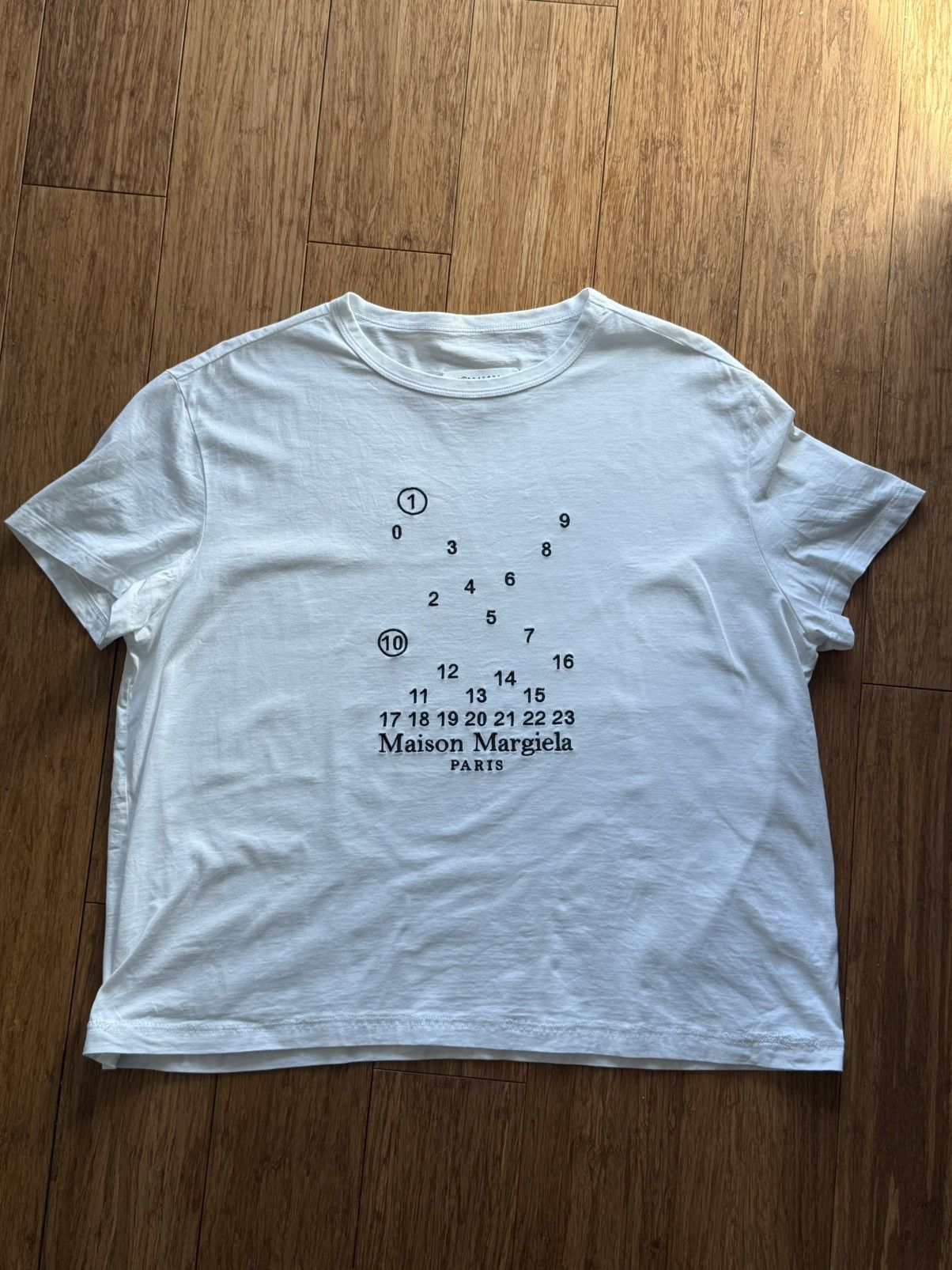 Maison Margiela maison margiela 10 pixel logo tee | Grailed