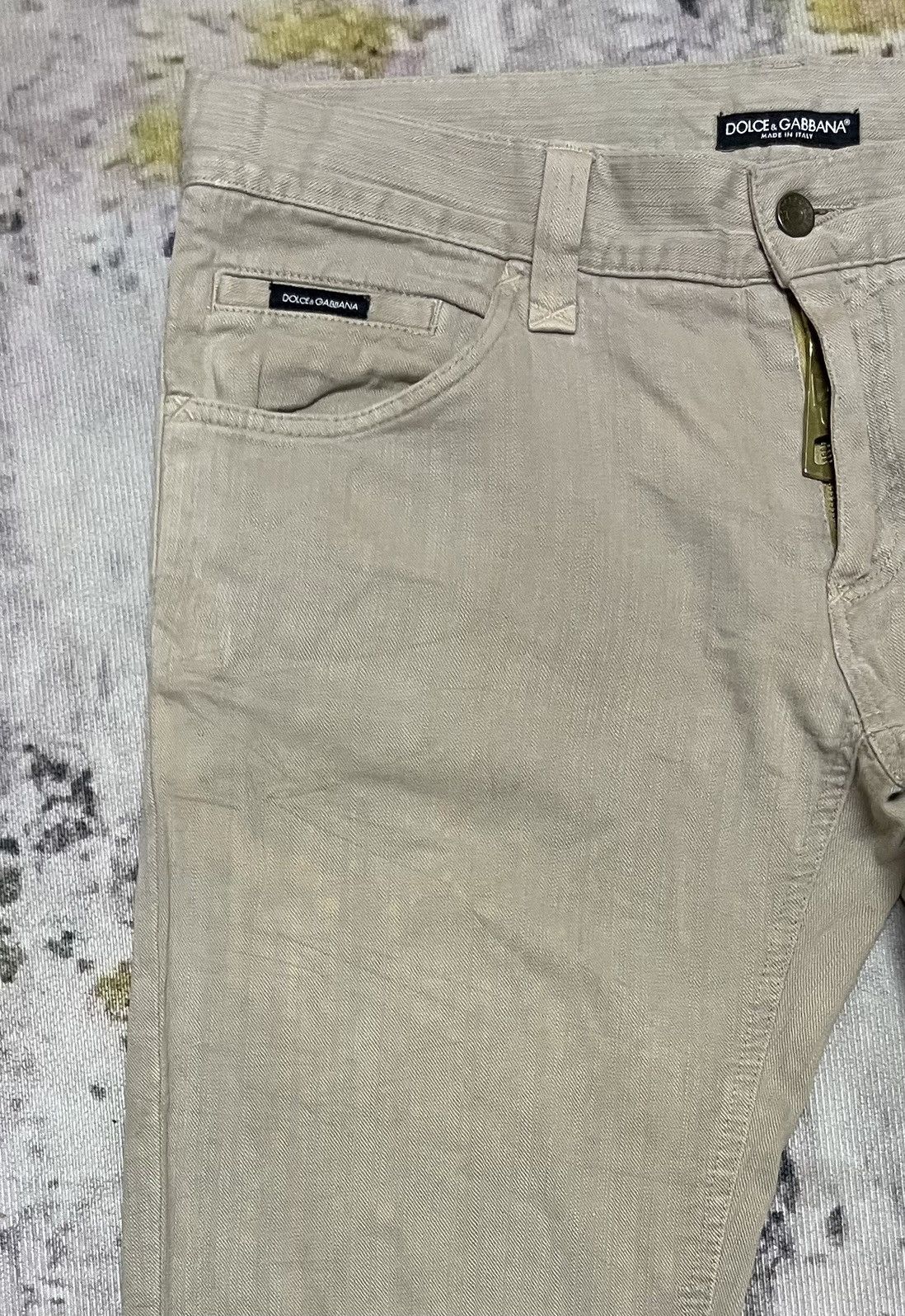 Dolce & Gabbana × Italic × Vintage Dolce & Gabbana Straight Made in Italy Vintage Size US 35 - 5 Thumbnail