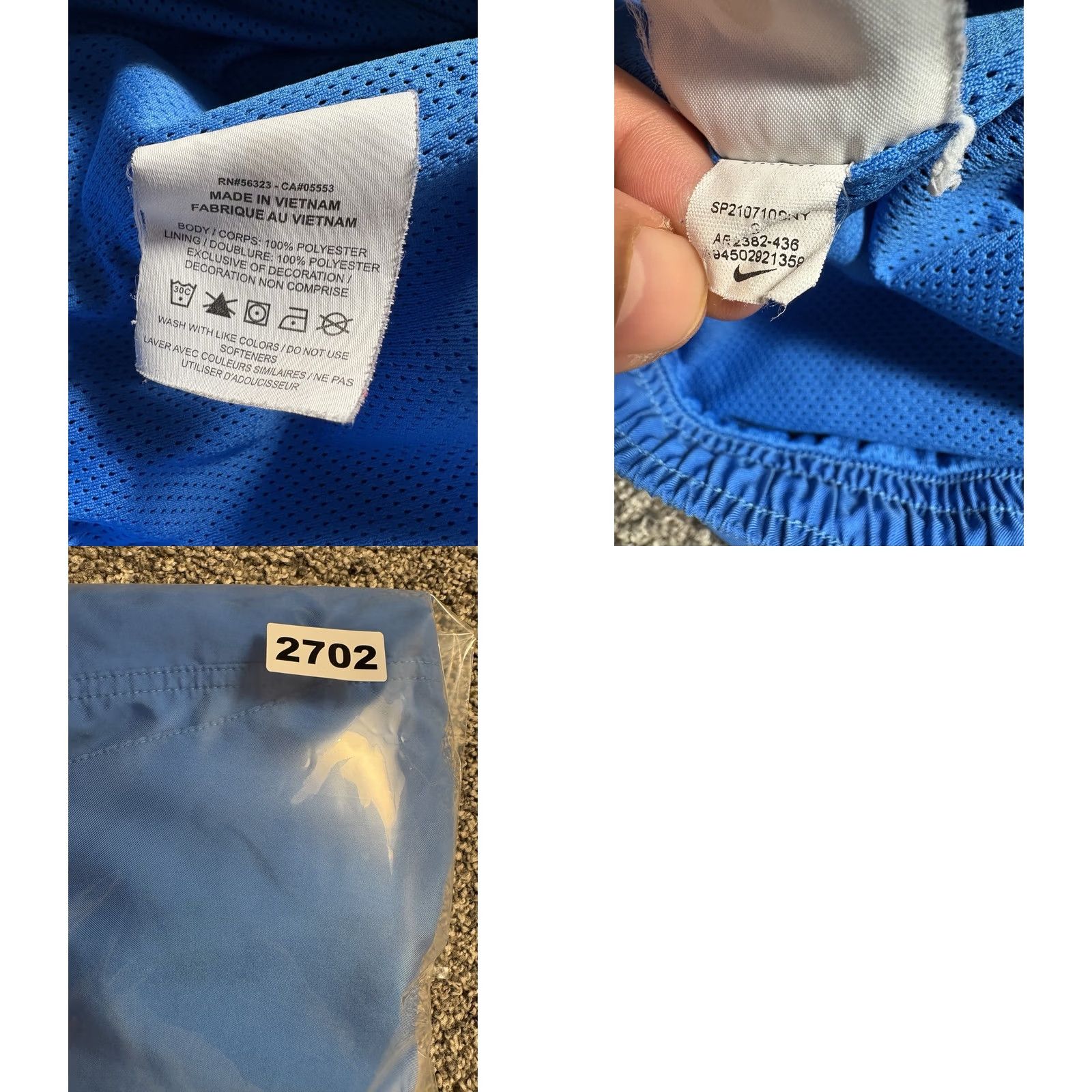 Nike Nike Sportswear Woven Flow Shorts Mens Small Royal Blue AR2382 Size US 29 - 8 Thumbnail