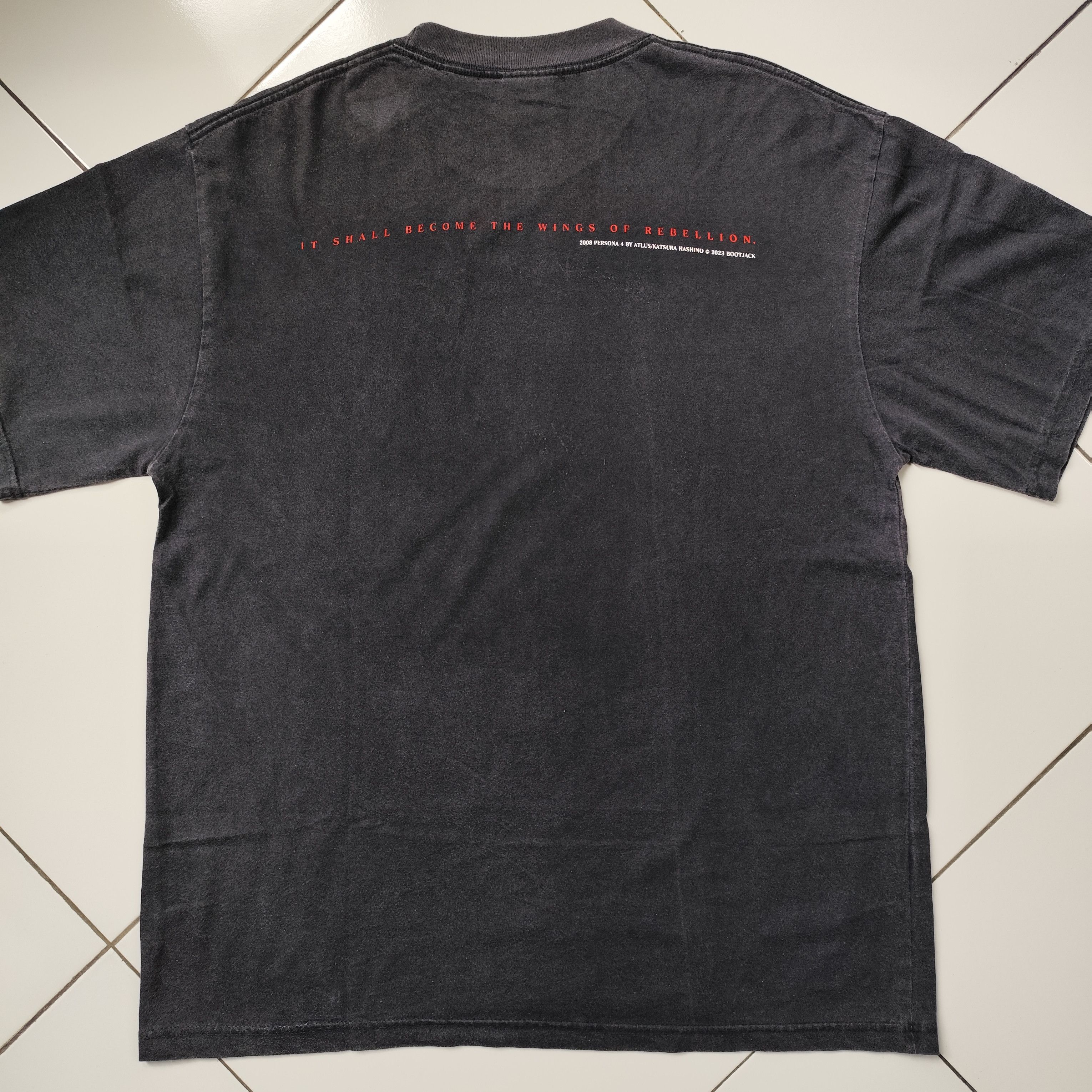 Anime × Japanese Brand RARE ANIME Persona 4 x Evangelion Yu Narukami Size XL Size US XL / EU 56 / 4 - 6 Thumbnail