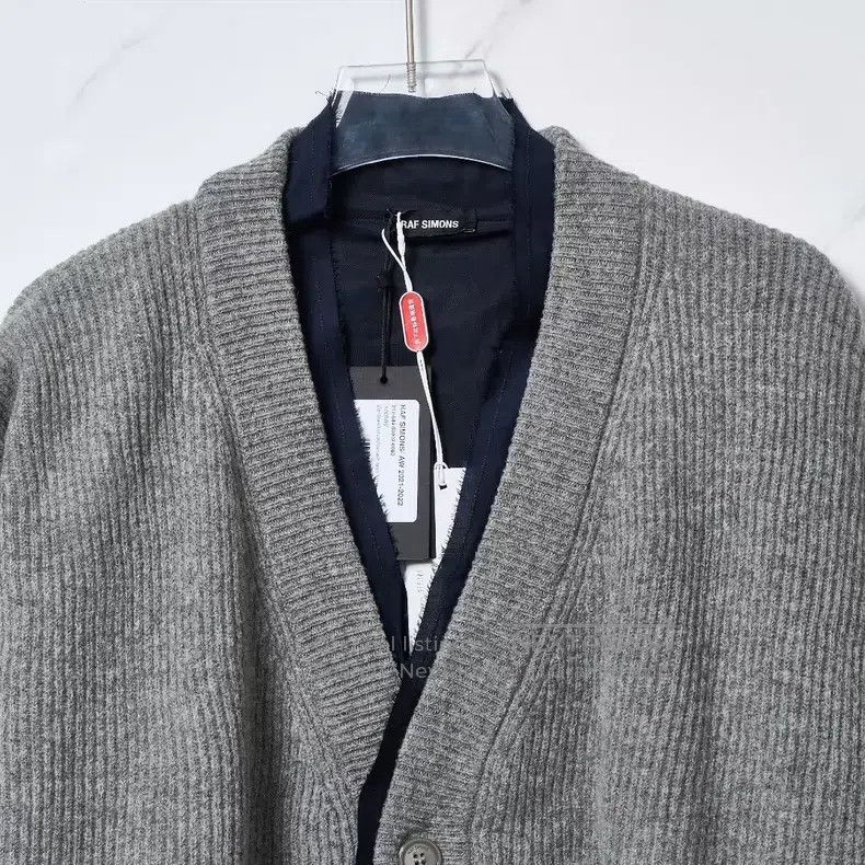 Raf Simons Raf Simons Unisex fake two-piece wool cardigan Size US S / EU 44-46 / 1 - 2 Thumbnail