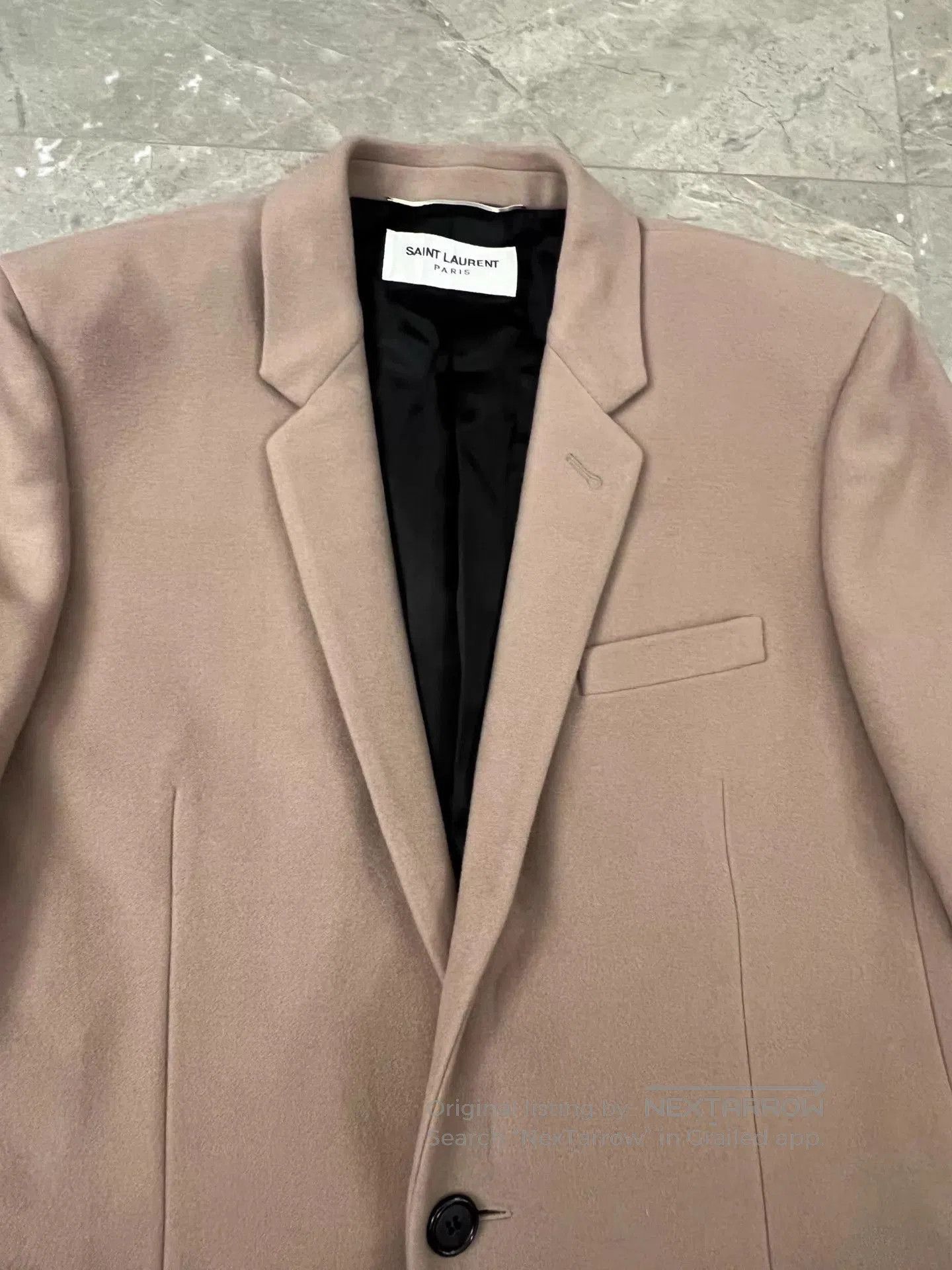 Saint Laurent Paris Long Single. Size US L / EU 52-54 / 3 - 8 Thumbnail
