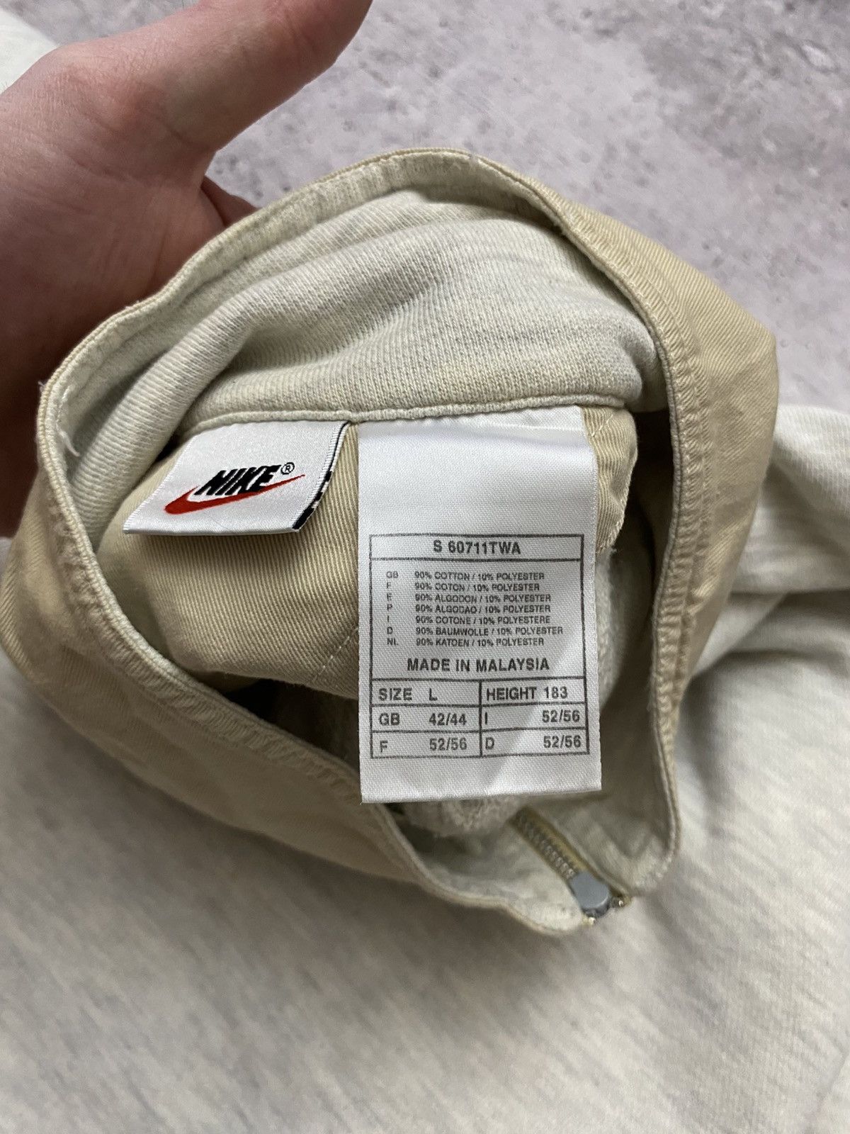 Nike × Vintage 🔥NIKE AIR VINTAGE ZIP SWEATSHIRT Size US L / EU 52-54 / 3 - 14 Thumbnail