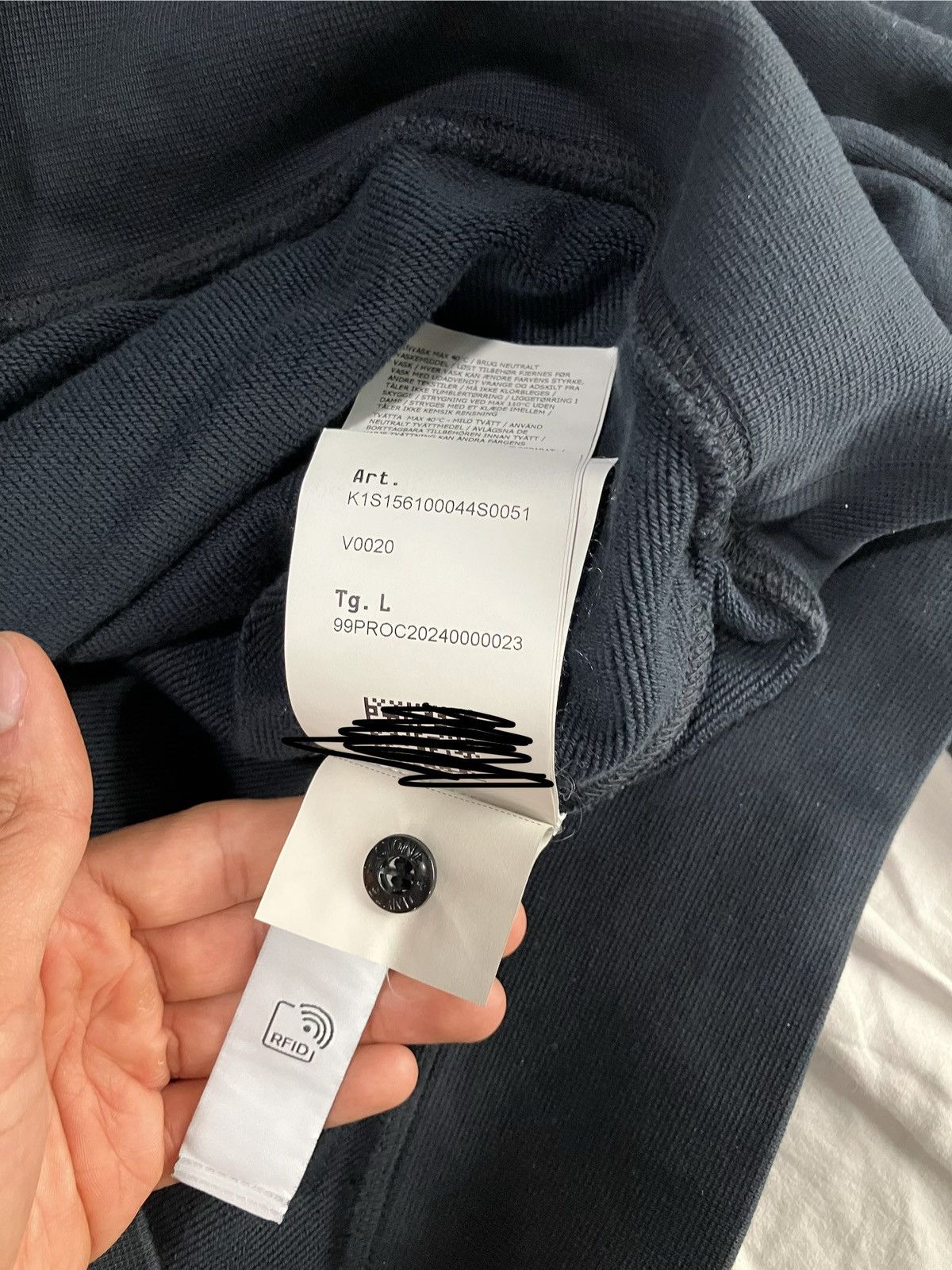 Stone Island Navy Blue Sweatshirt Size US L / EU 52-54 / 3 - 8 Thumbnail