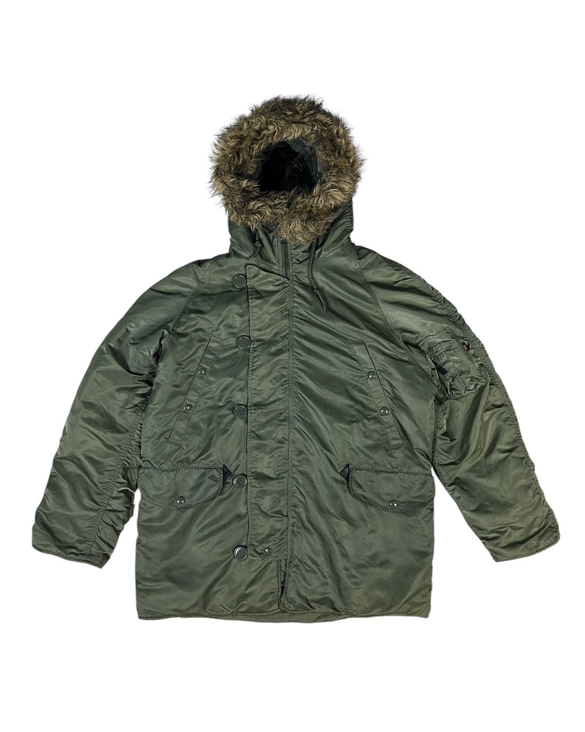Alpha Industries × If Six Was Nine × Vintage N3B Extreme Cold Weather Parka Official US Defense Dept Size US M / EU 48-50 / 2 - 1 Thumbnail