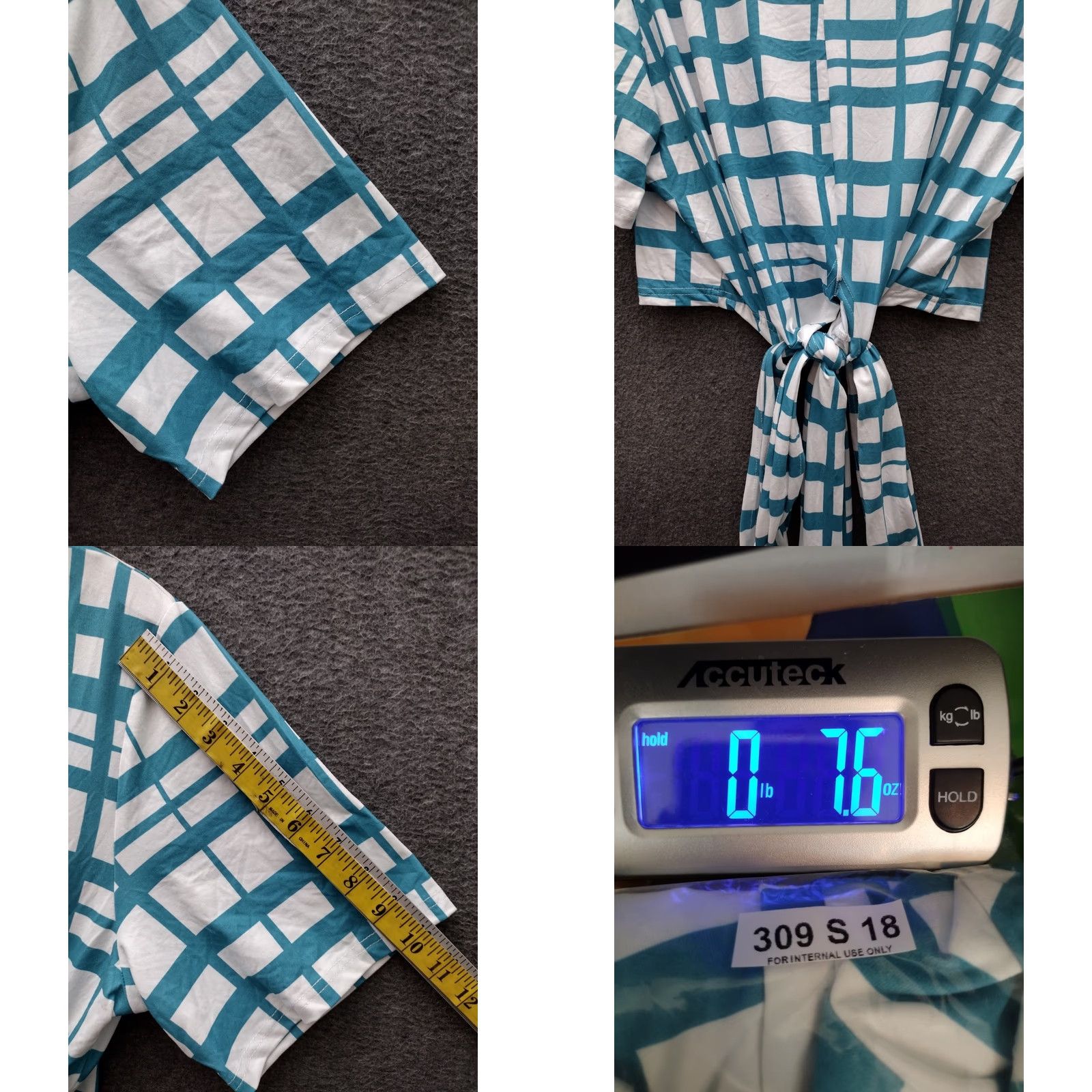 Vintage Vintage Unbranded Graphic Print Tie Front Top Shirt Adults 4XL Green Flutter Sleeve Round Neck Blouse Women’s Cashmere? Size XXL / US 16-18 / IT 52-54 - 8 Thumbnail