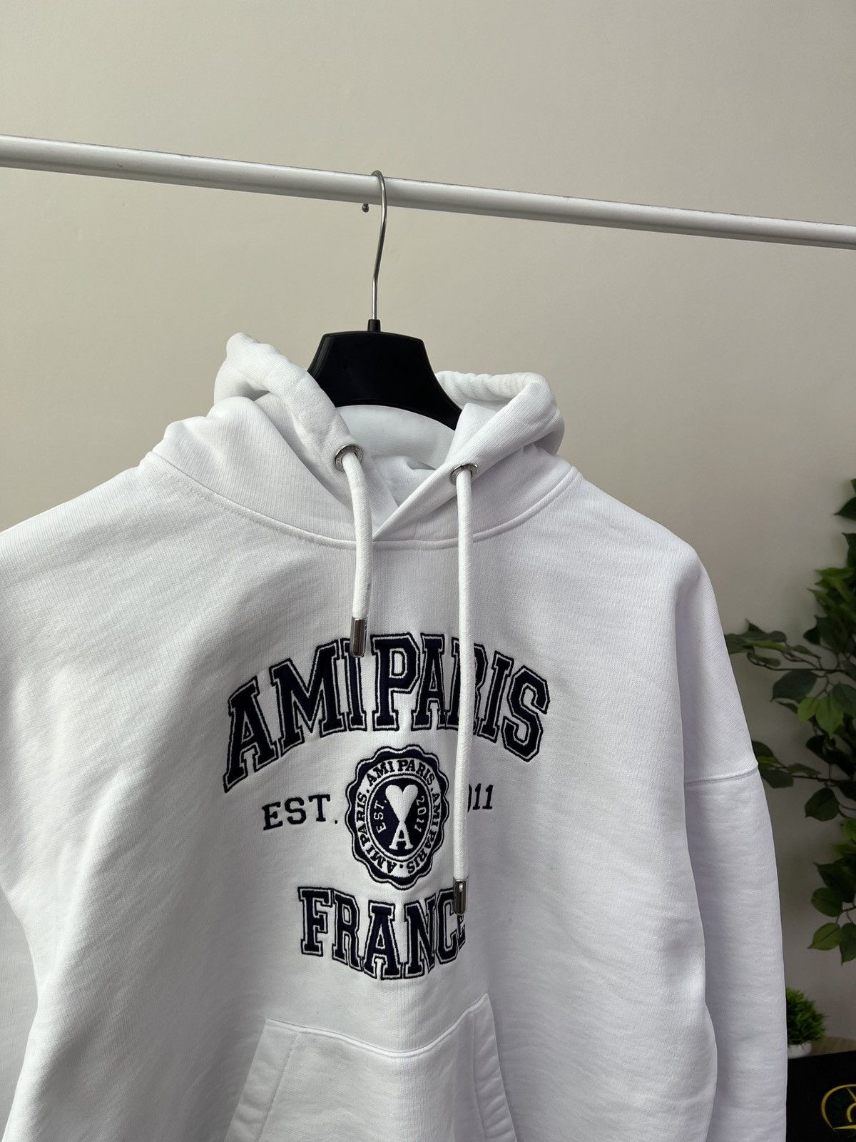 AMI Vintage Ami Paris France Hoodie Size US L / EU 52-54 / 3 - 4 Thumbnail