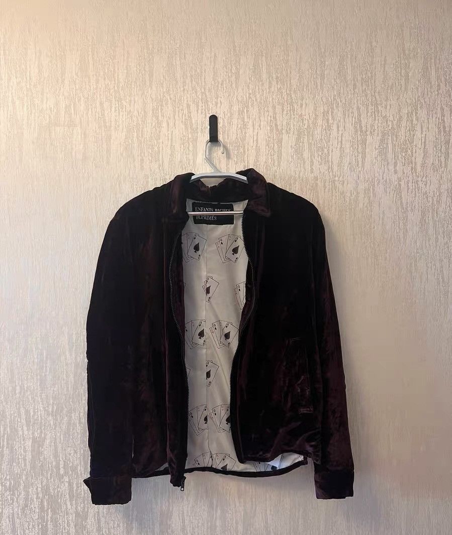 Enfants Riches Deprimes 16FW Velvet Jacket