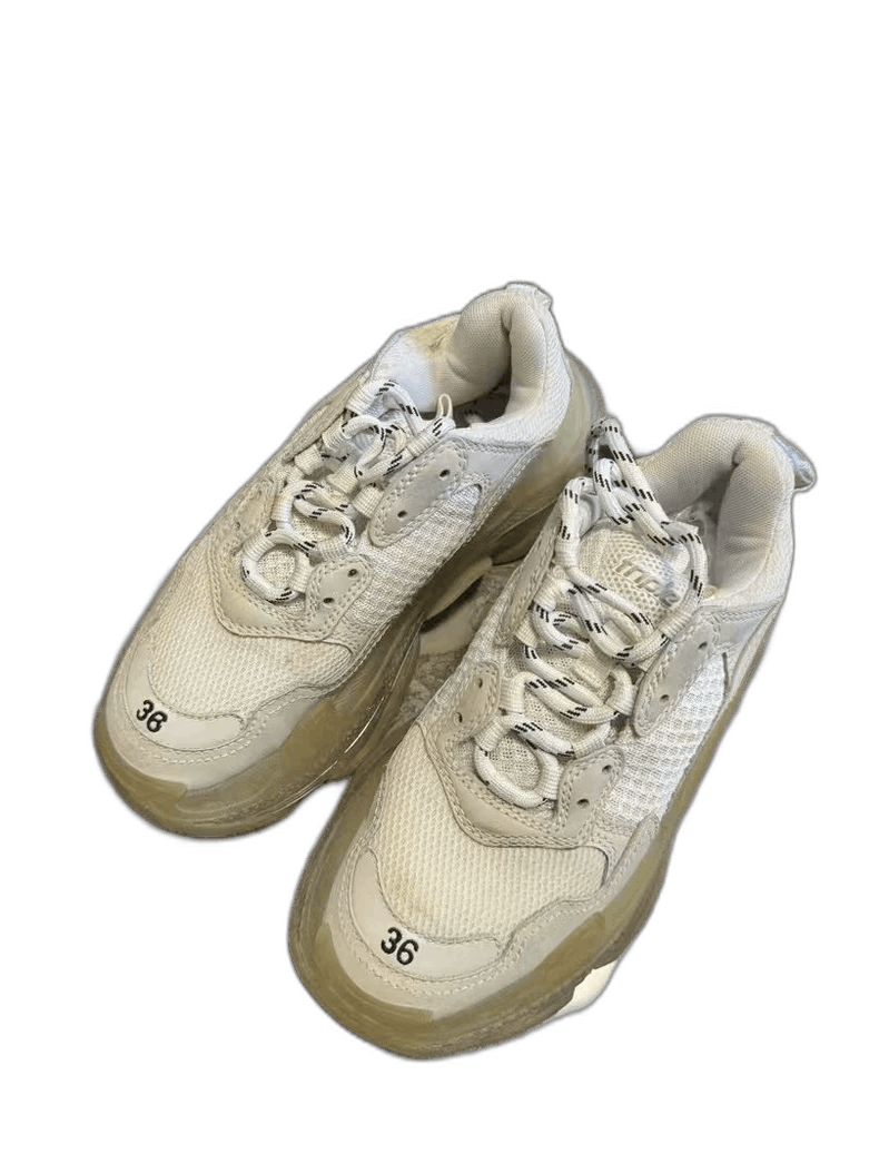 Balenciaga Balenciaga Triple S Transparent Dad Sneakers Size US 8 / IT 38 - 1 Thumbnail