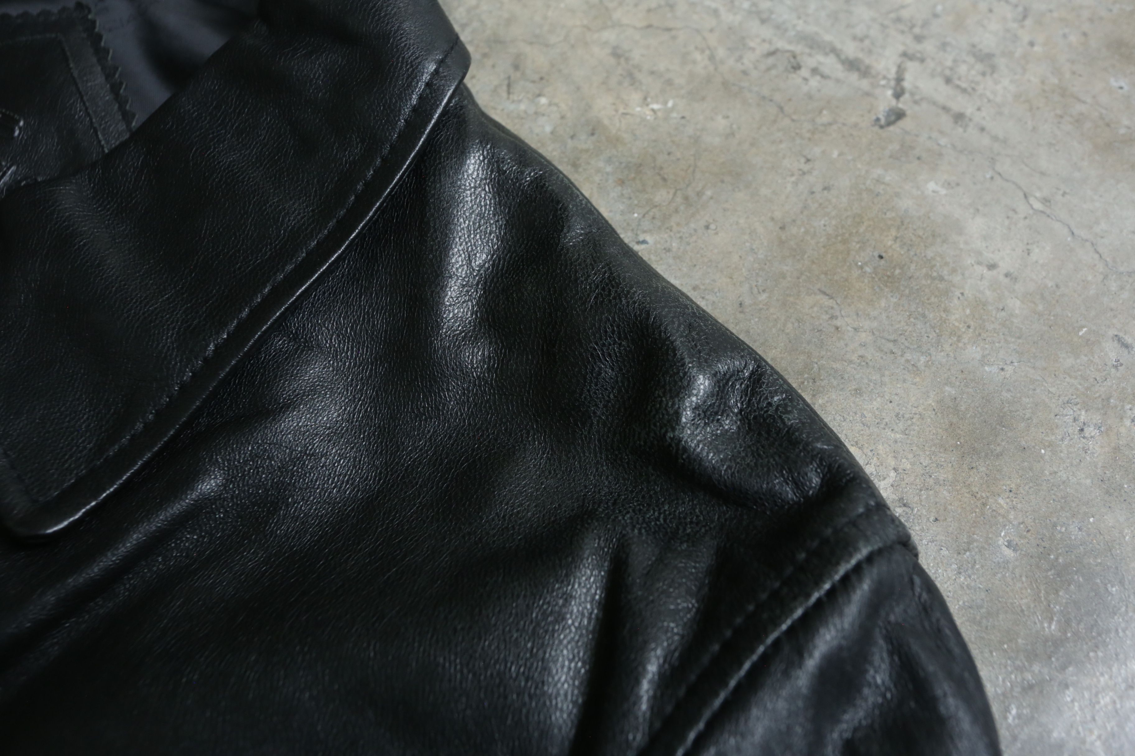 Balenciaga Balenciaga - Vintage - Zip-Up Leather Jacket Size US M / EU 48-50 / 2 - 7 Thumbnail