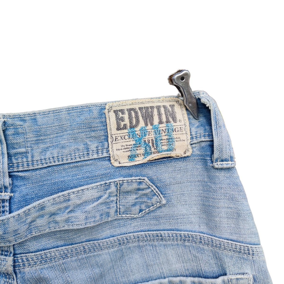 Edwin × Japanese Brand × Vintage Edwin With Surf Patch Denim Shorts Size US 30 / EU 46 - 3 Thumbnail