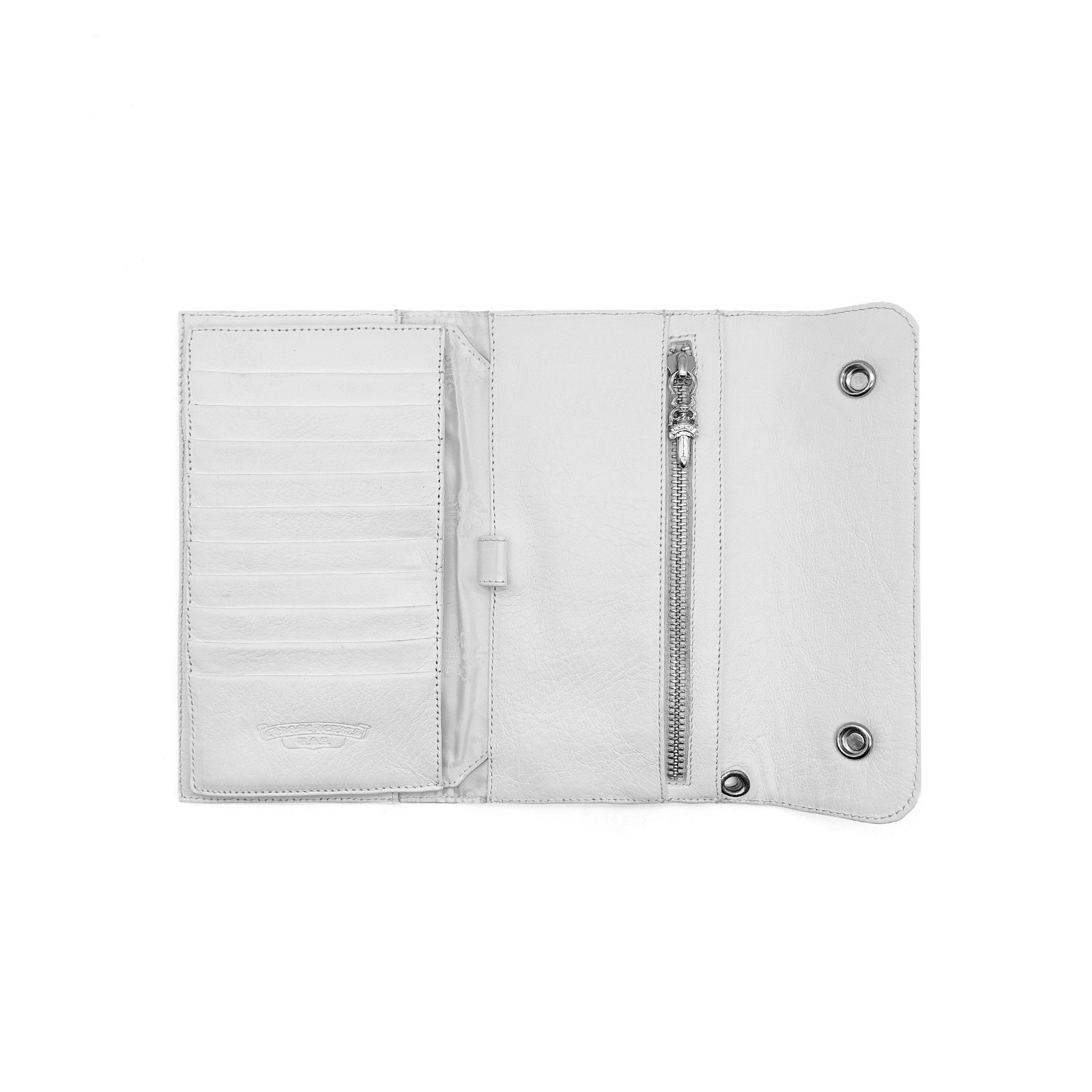 Chrome Hearts Chrome Hearts White Long Folded Wallet Size ONE SIZE - 4 Thumbnail