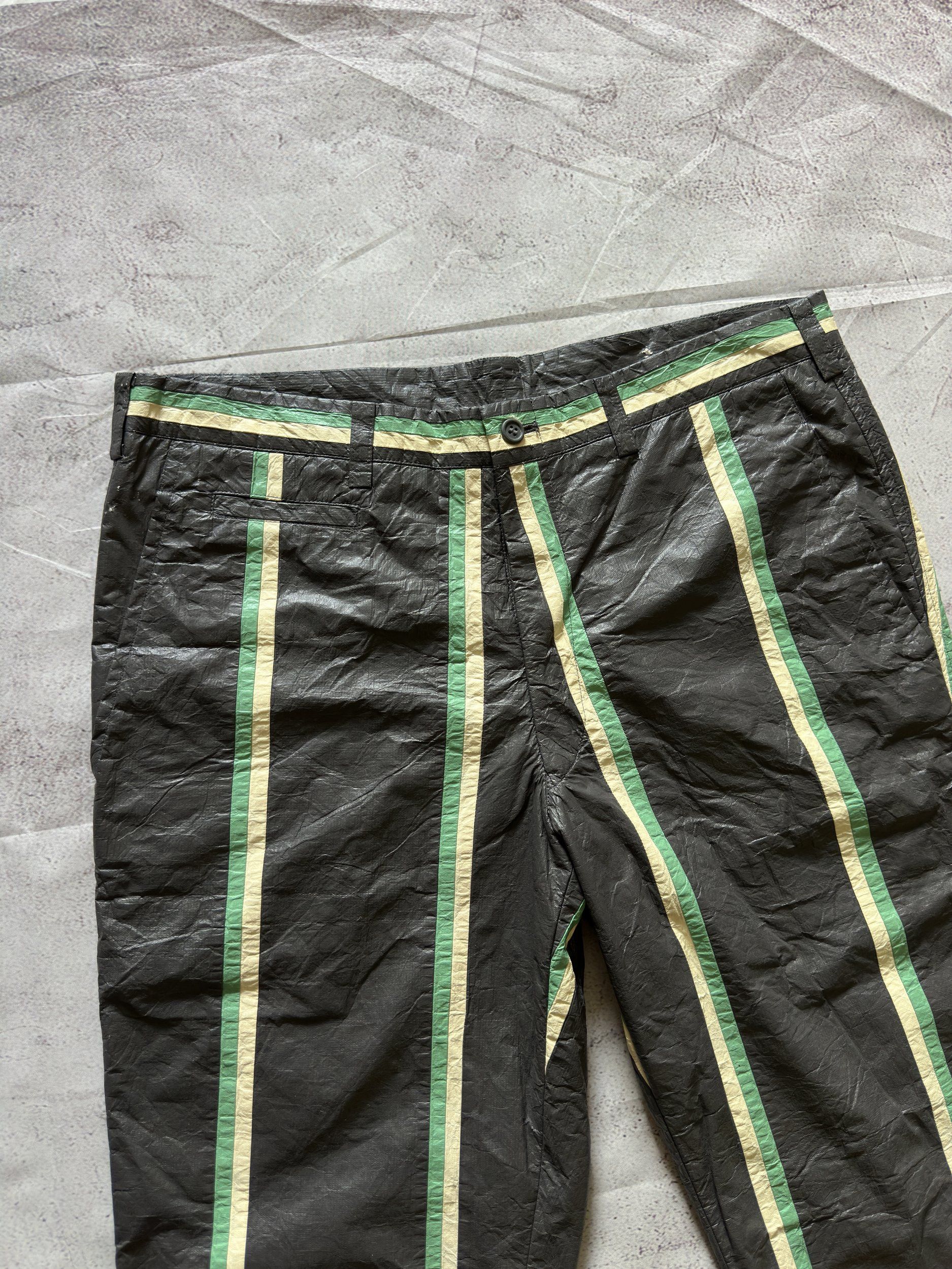 Issey Miyake Issey Miyake Men Polyethylene Stripe Shorts sz.4 Size US 32 / EU 48 - 6 Thumbnail