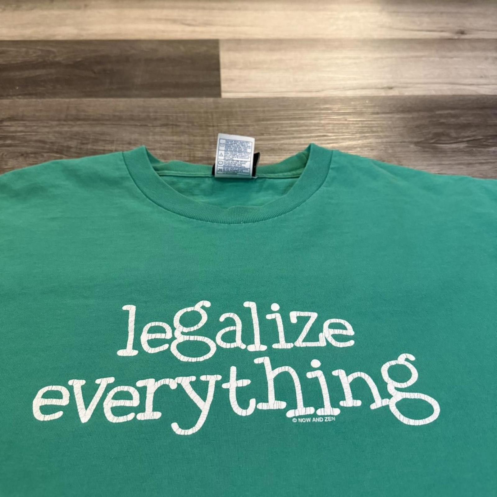 Other Vintage legalize everything t shirt 00s L Size US L / EU 52-54 / 3 - 2 Thumbnail