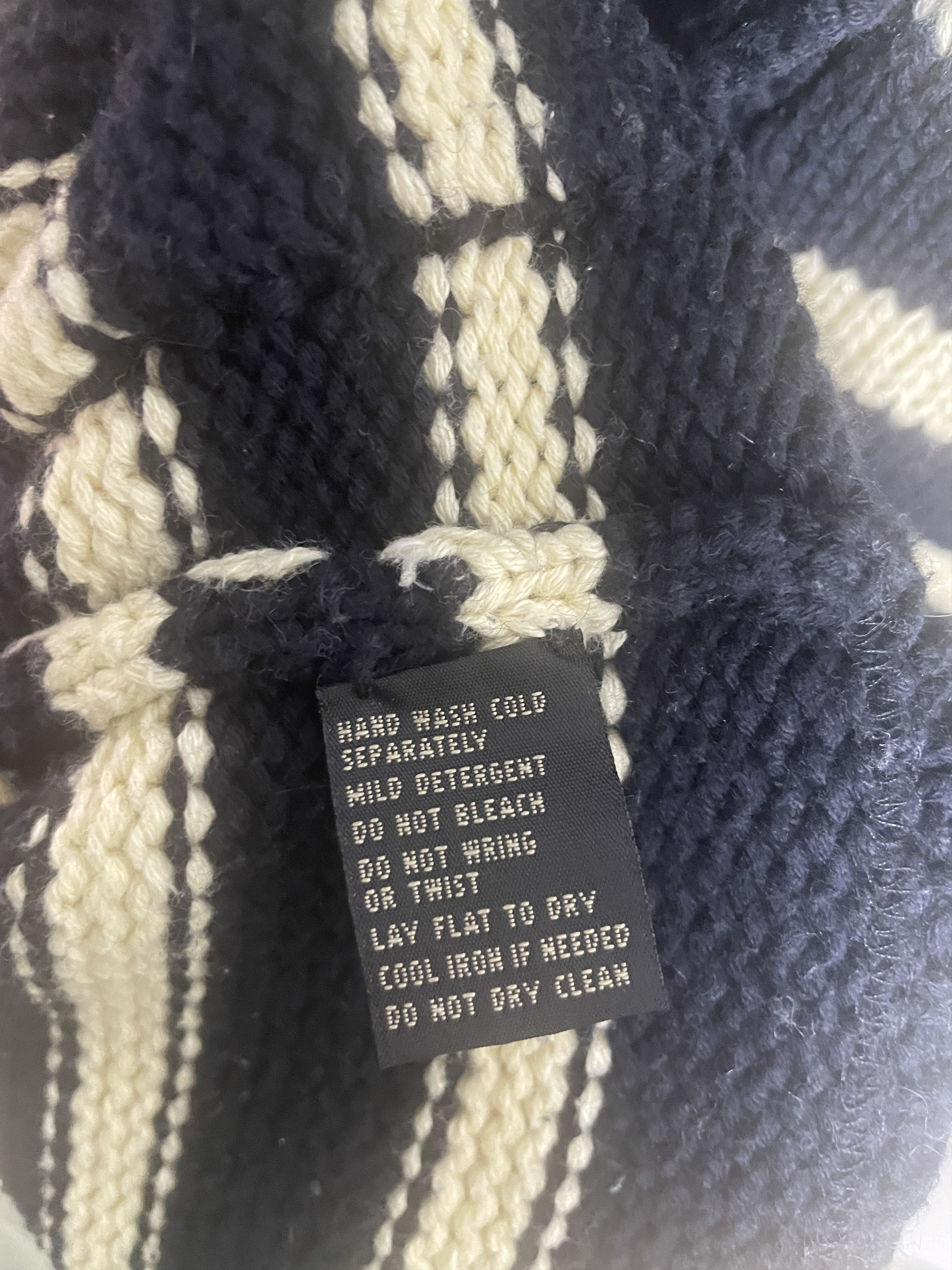 RRL Ralph Lauren RRL Ralph Lauren Cardigan Black White Size US M / EU 48-50 / 2 - 4 Thumbnail