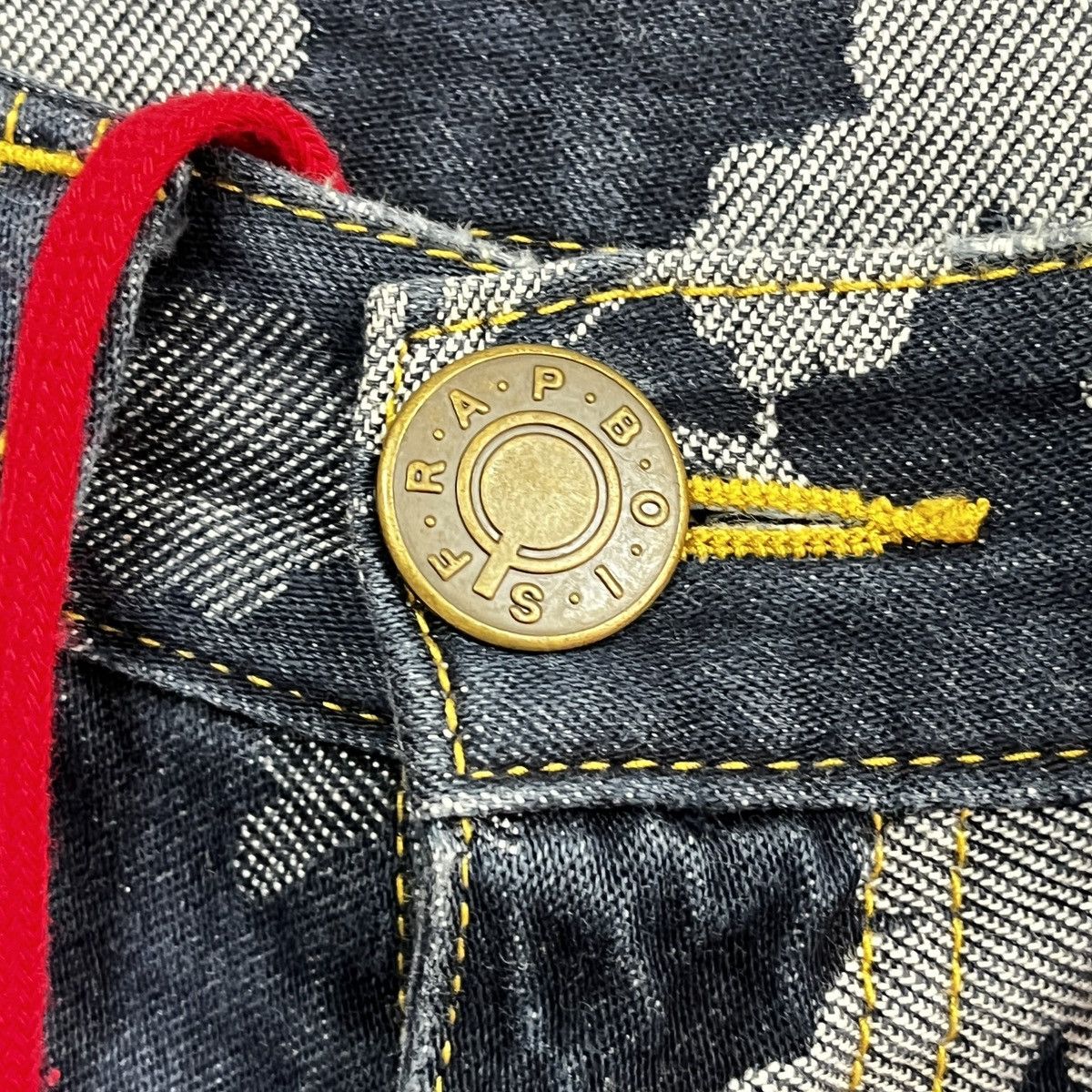 Frapbois × Issey Miyake Asymmetrical Frapbois Monogram Issey Miyake Denim Pants Size US 34 / EU 50 - 12 Thumbnail