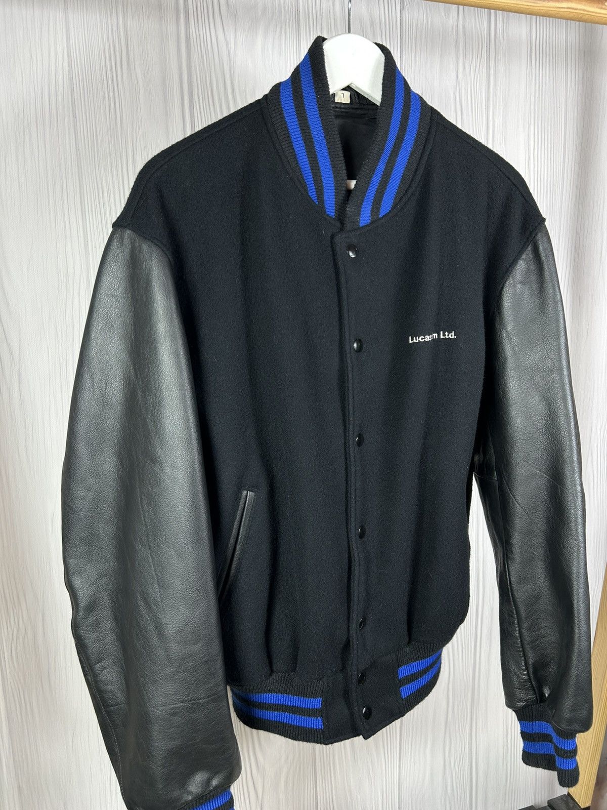 Star Wars Very Rare Lucasfilm Ltd Company THX Letterman Crew Jacket L Size US L / EU 52-54 / 3 - 3 Thumbnail