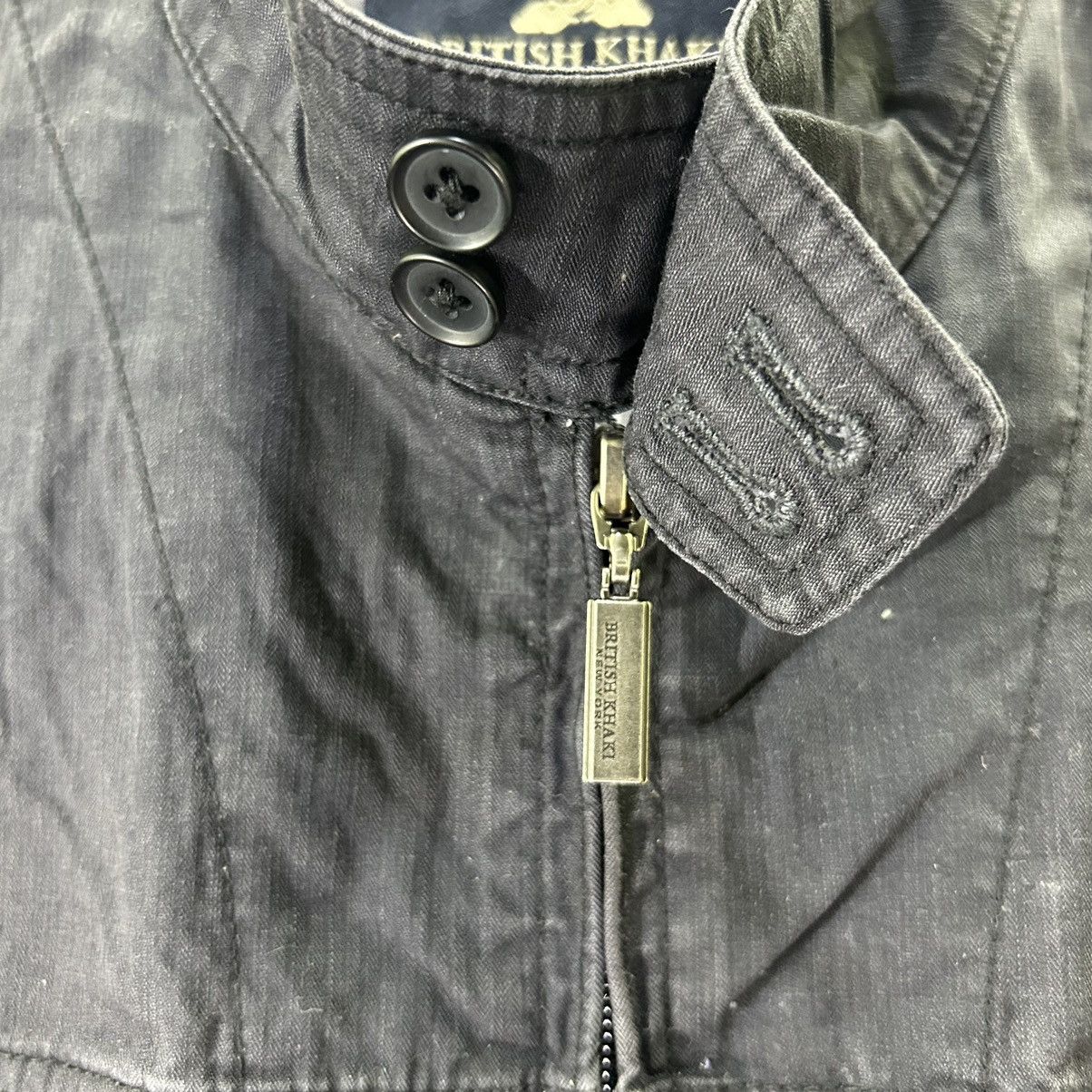 Vintage Vintage British Khaki New York Zipped Up Jacket Size US M / EU 48-50 / 2 - 5 Thumbnail