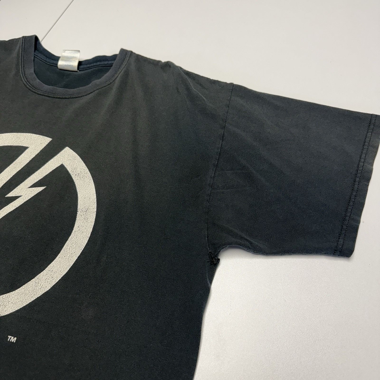 Vintage Vintage Taser T Shirt Mens XL 23.5x29 Black Short Sleeve Size US XL / EU 56 / 4 - 4 Thumbnail