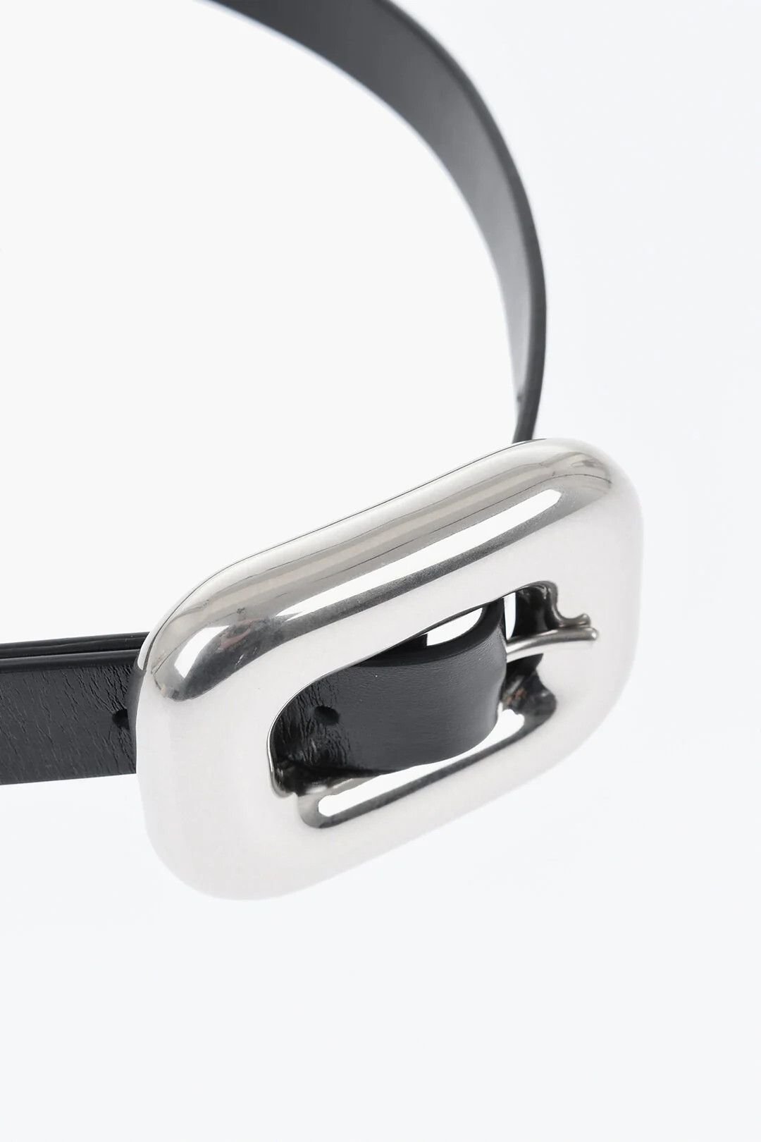 Bottega Veneta og1mm0426 Size: 70 / Slim-Fit Leather Belt in Black Size ONE SIZE - 3 Thumbnail