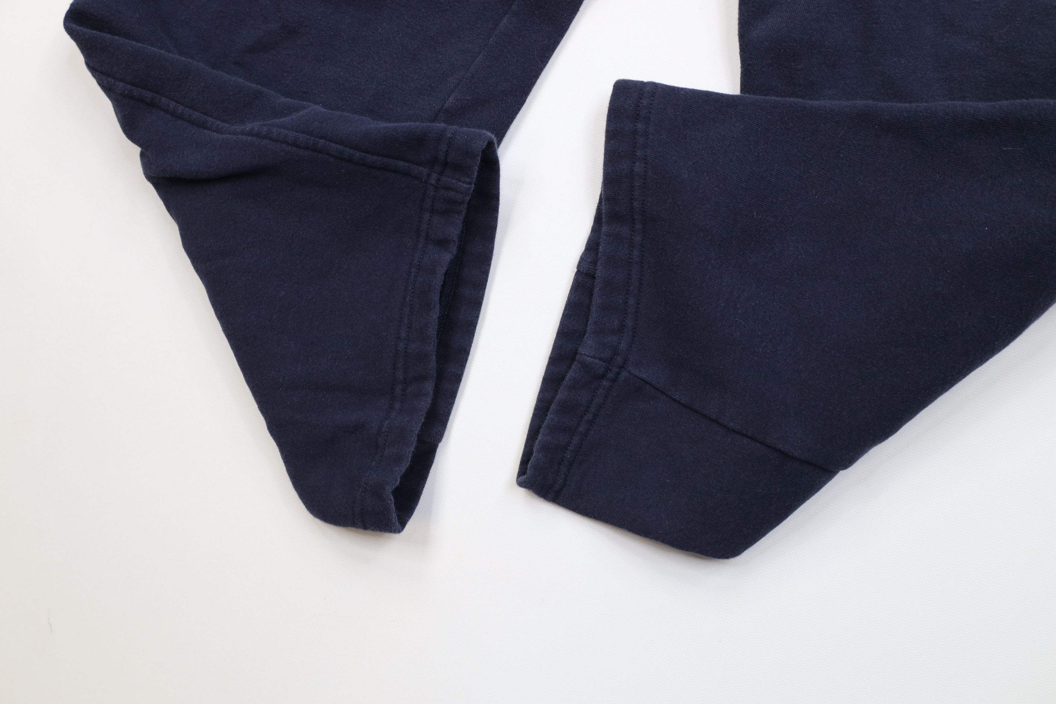 Vintage Vintage 90s Streetwear Wide Leg Sweatpants Pants Navy Blue Size US 32 / EU 48 - 6 Thumbnail