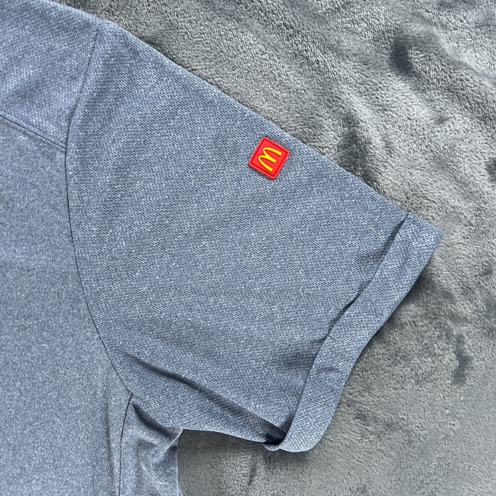 Other Official McDonald’s Apparel Collection 1/4 Zip Blue Work Shi Size US L / EU 52-54 / 3 - 3 Thumbnail