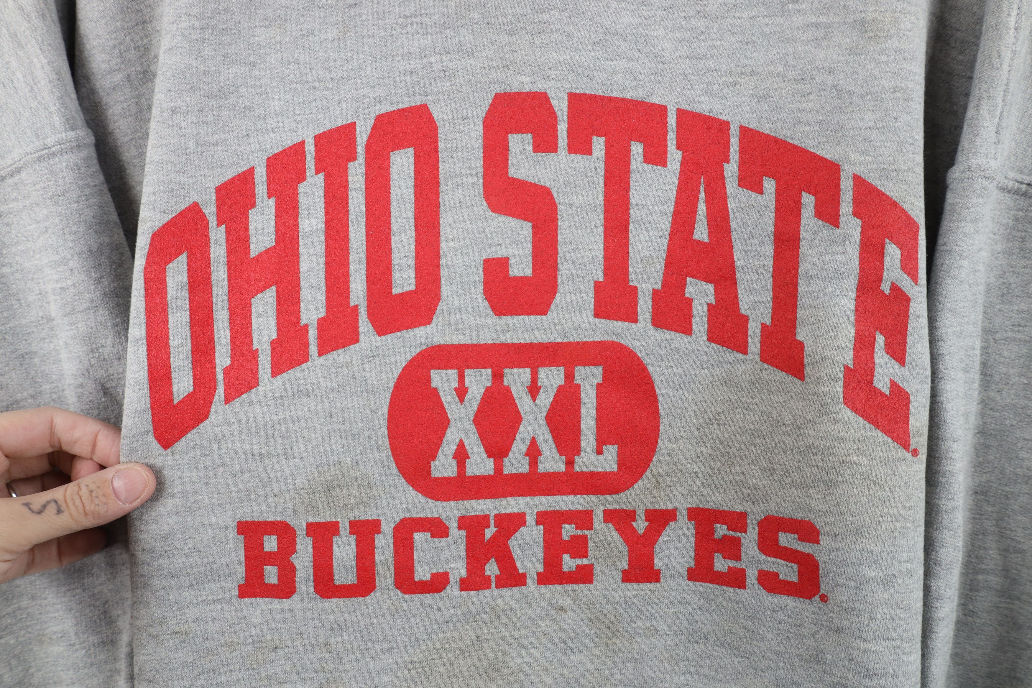 Vintage Vintage Y2K Spell Ohio State University Hoodie Sweatshirt Size US XL / EU 56 / 4 - 4 Thumbnail