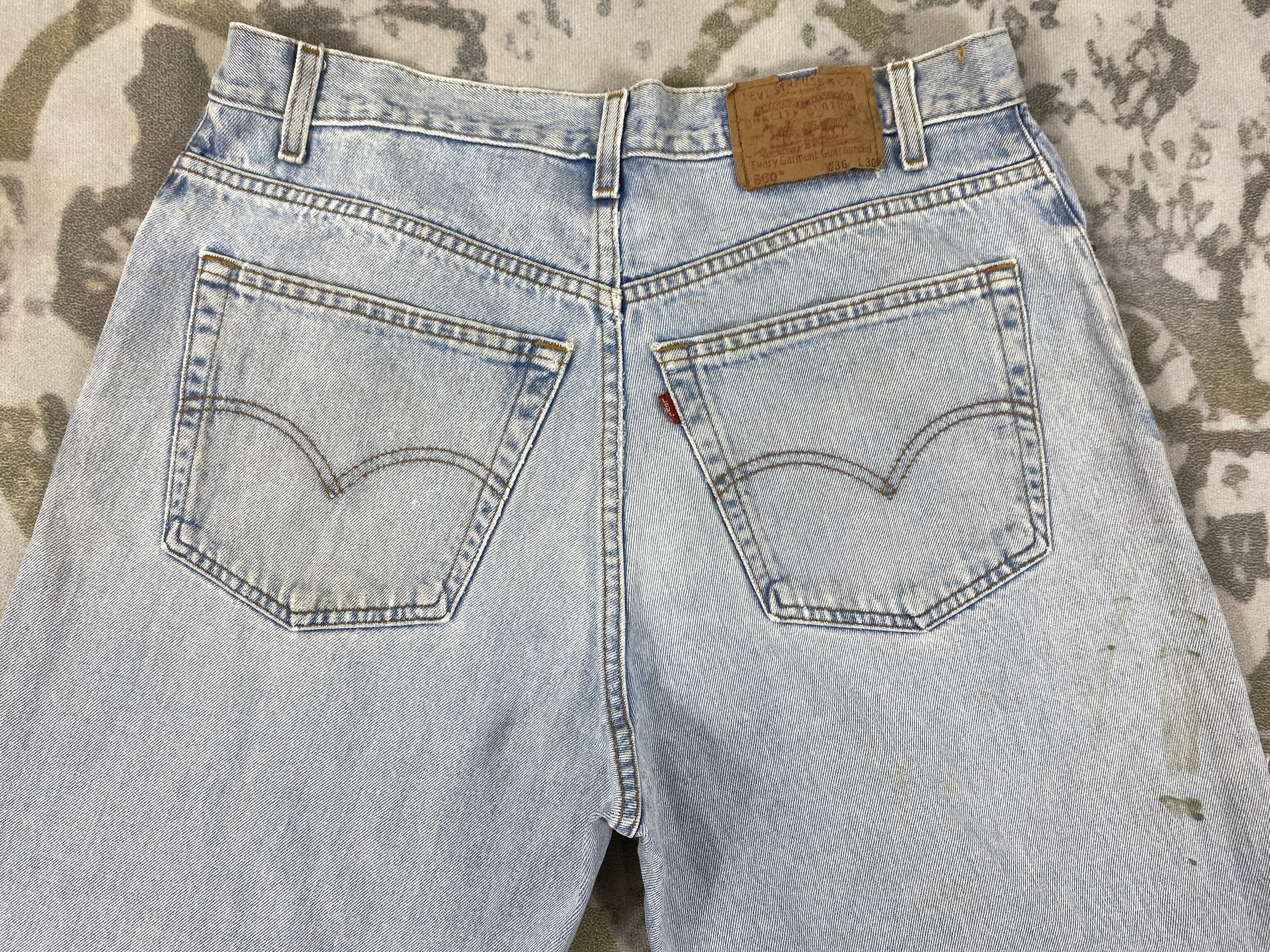 Japanese Brand Light Blue Wash Vintage Levi's 560 36x30.5 Denim -JN1461 Size US 36 / EU 52 - 4 Thumbnail