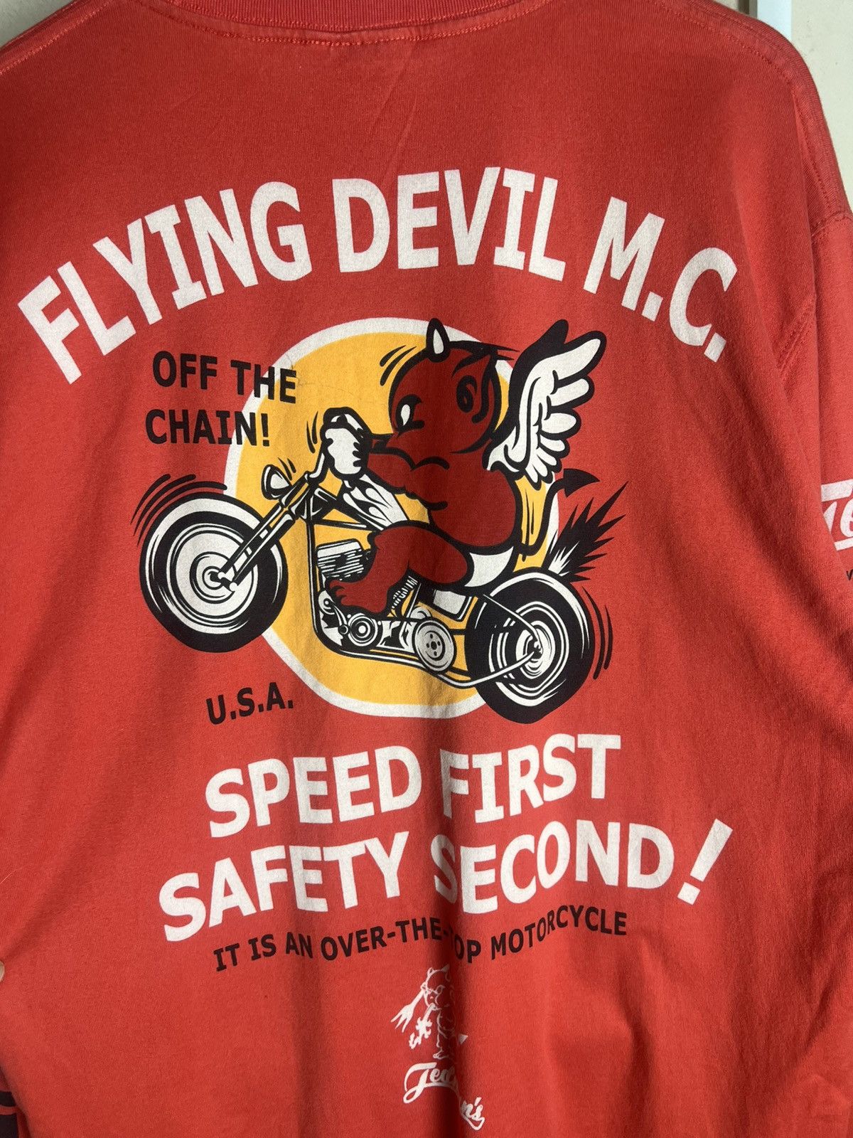 Other Ted Company Devil Equipment Flying Devil M.C Motorcyle Size US M / EU 48-50 / 2 - 8 Thumbnail