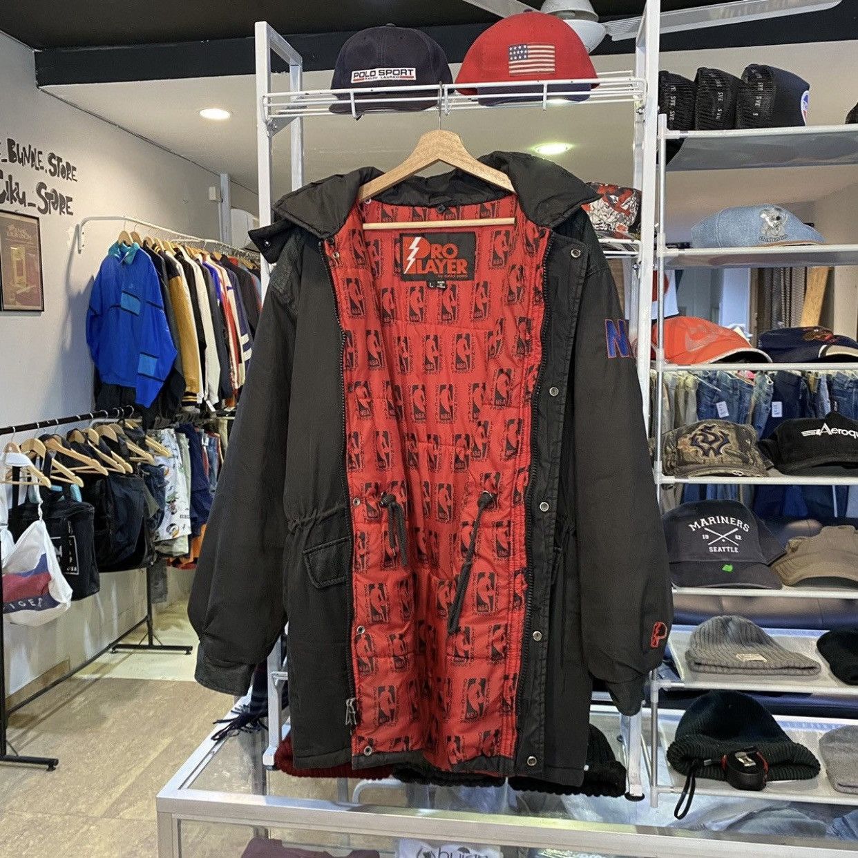 NBA VINTAGE‼️Portland Trail Blazers NBA Pro Player Parka Jackets Size US L / EU 52-54 / 3 - 4 Thumbnail