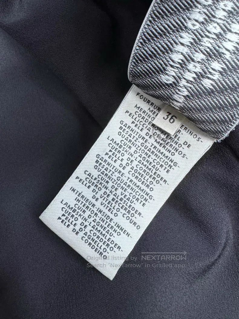 Hermes Hermes Autumn/Winter Fur Coat Jacket with 100% Baby Lamb L Size XS / US 0-2 / IT 36-38 - 9 Thumbnail