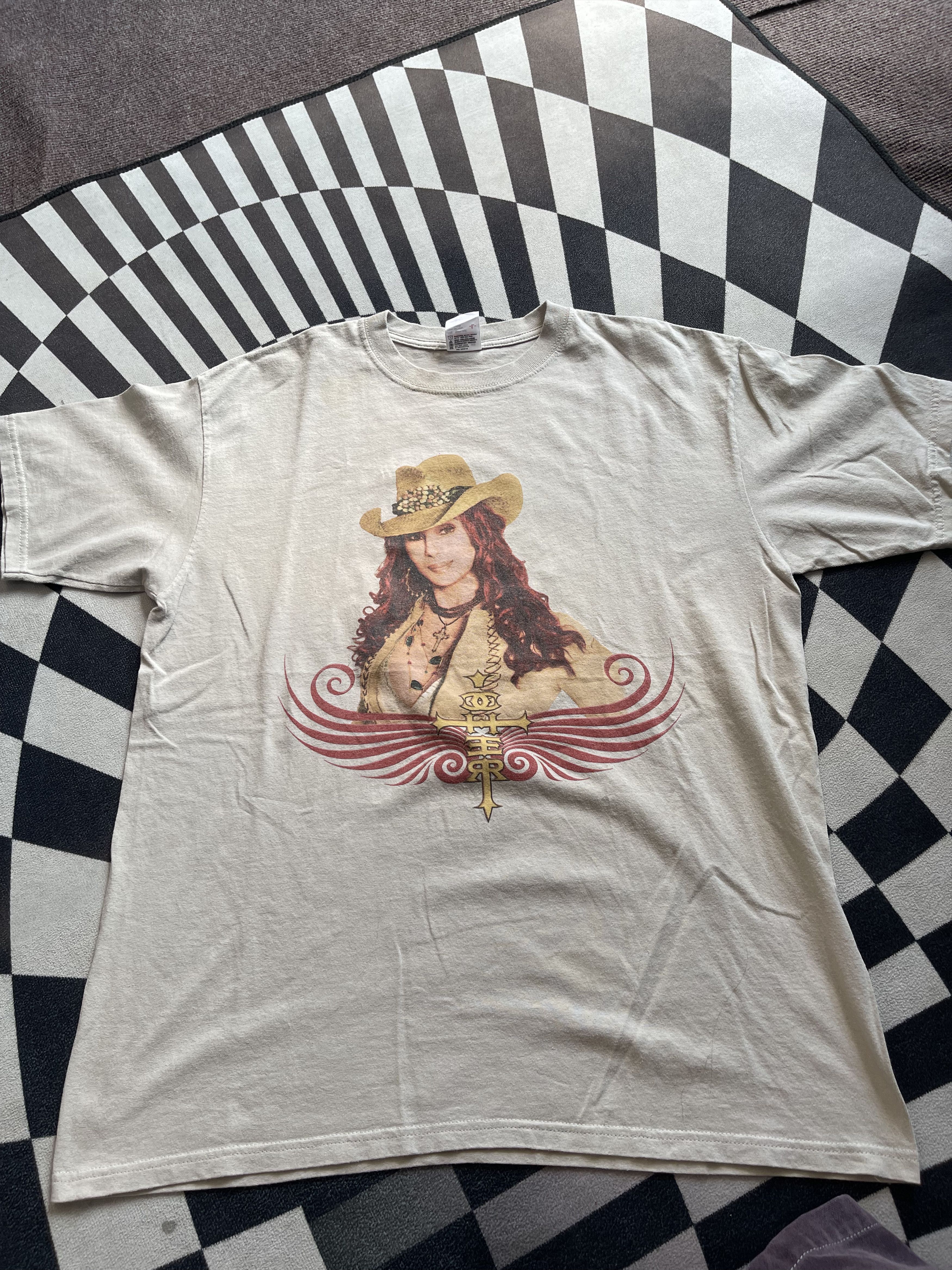 Band Tees Vintage Cher Living Proof Tour Shirt 2002-2003 Size US L / EU 52-54 / 3 - 2 Thumbnail