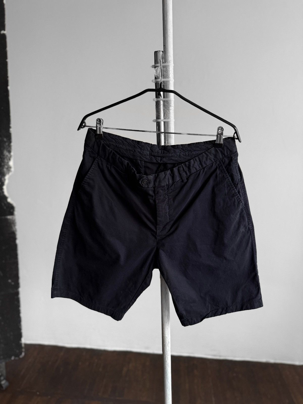 Suitsupply Suitsupply Mens Navy Blue Italian Fabric Chino Shorts Size US 33 - 4 Thumbnail