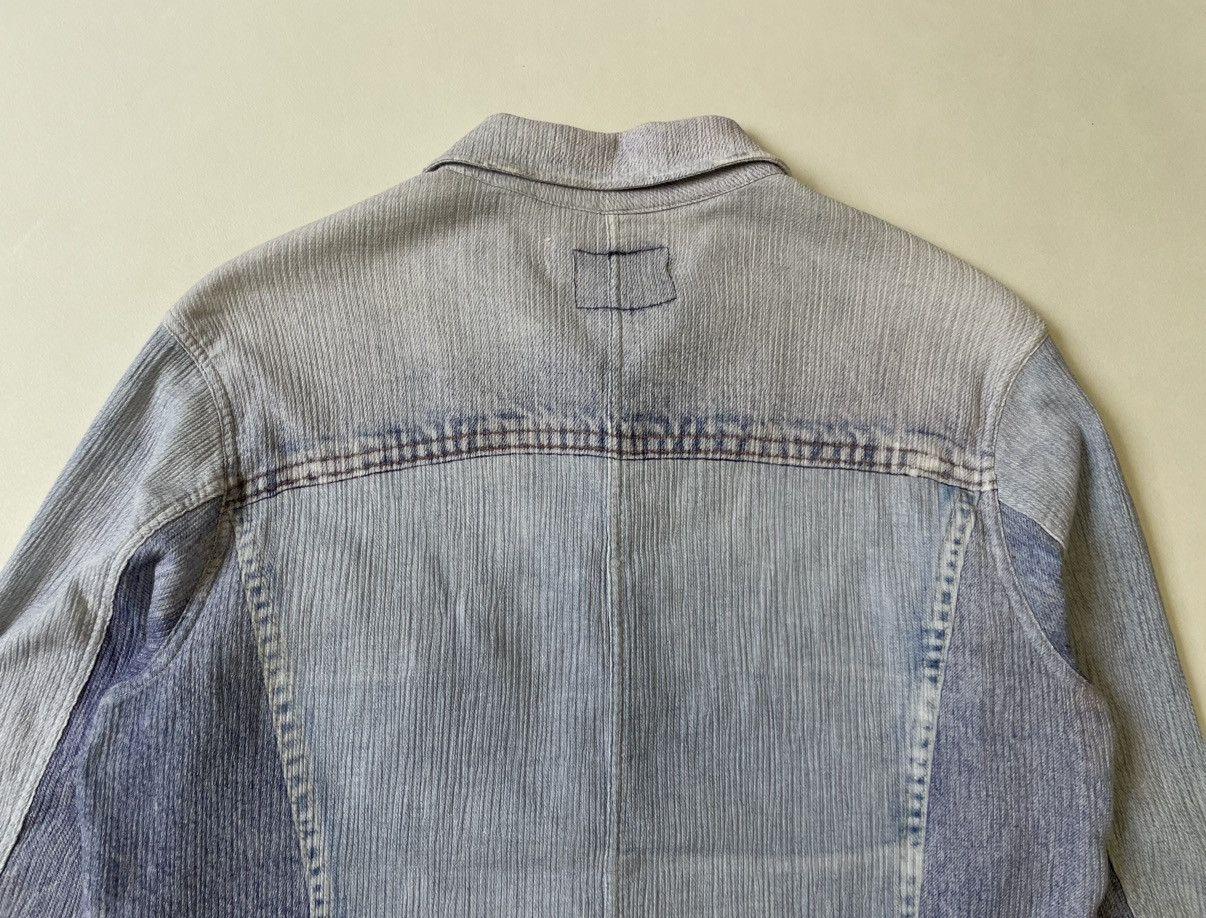 Our Legacy Trompe-l'œil Pleated Denim Print Shirt Size US M / EU 48-50 / 2 - 16 Thumbnail