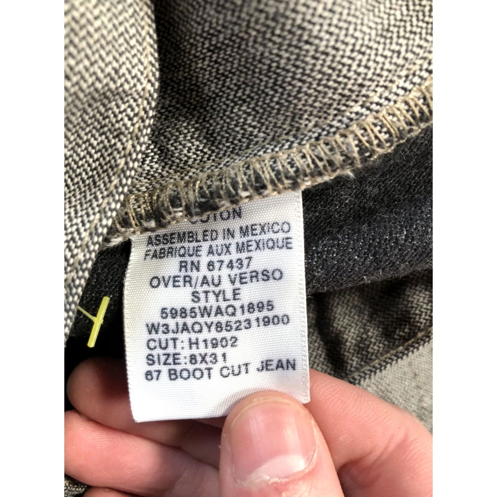 Ralph Lauren Lauren Ralph Lauren Polo Jeans Women 8x31 Gray Denim Bootcut 67 31in Inseam Regular Fit Size 30" / US 8 / IT 44 - 6 Thumbnail