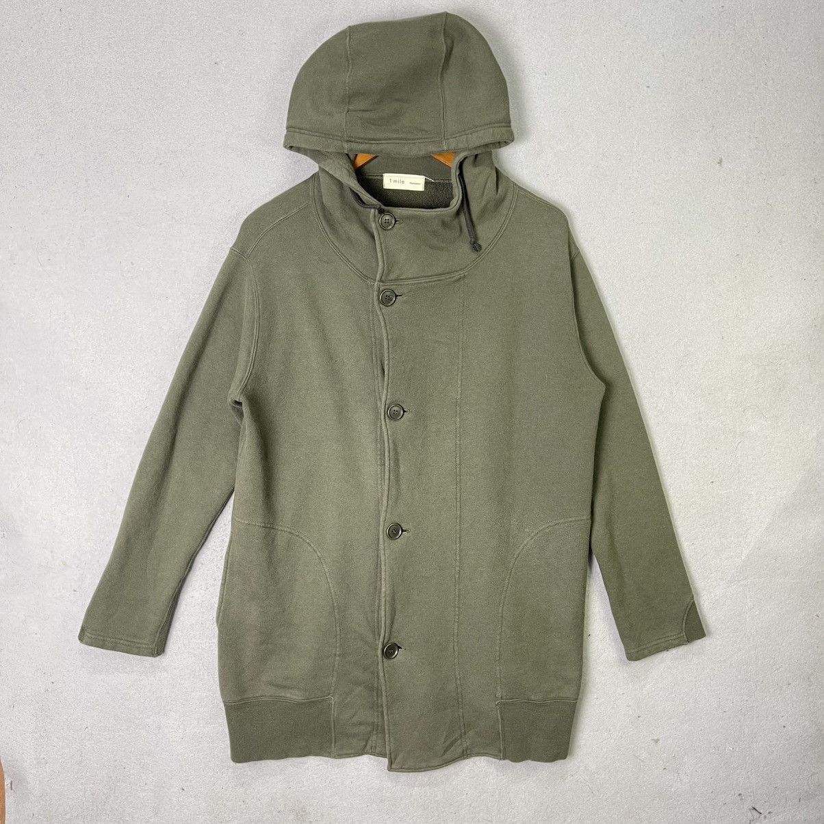 Issey Miyake Vintage Plantation (Issey Miyake) Hooded Sweat Jacket Size US M / EU 48-50 / 2 - 1 Thumbnail