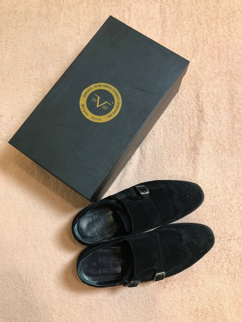 Versace Versace Suede Leather Driver Loafers Shoes Size US 9 / EU 42 - 6 Thumbnail