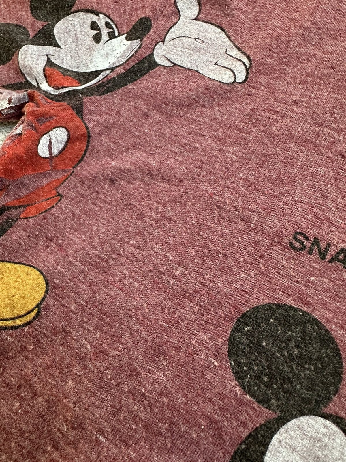 Dolce & Gabbana Dolce Gabbana Mickey Mouse T-Shirt Vintage Over Printed Logo Size US S / EU 44-46 / 1 - 17 Thumbnail