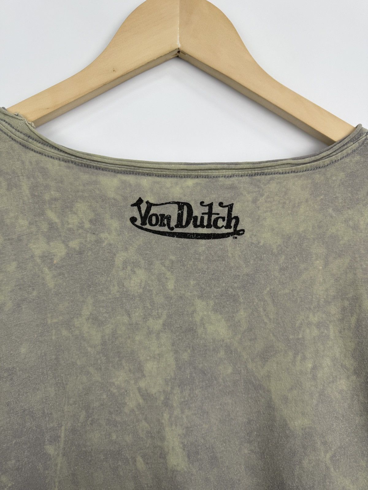 Von Dutch 🇺🇸 Vintage 90s Von Dutch Motorcycle Choppers T-Shirt Rare Size US XL / EU 56 / 4 - 11 Thumbnail