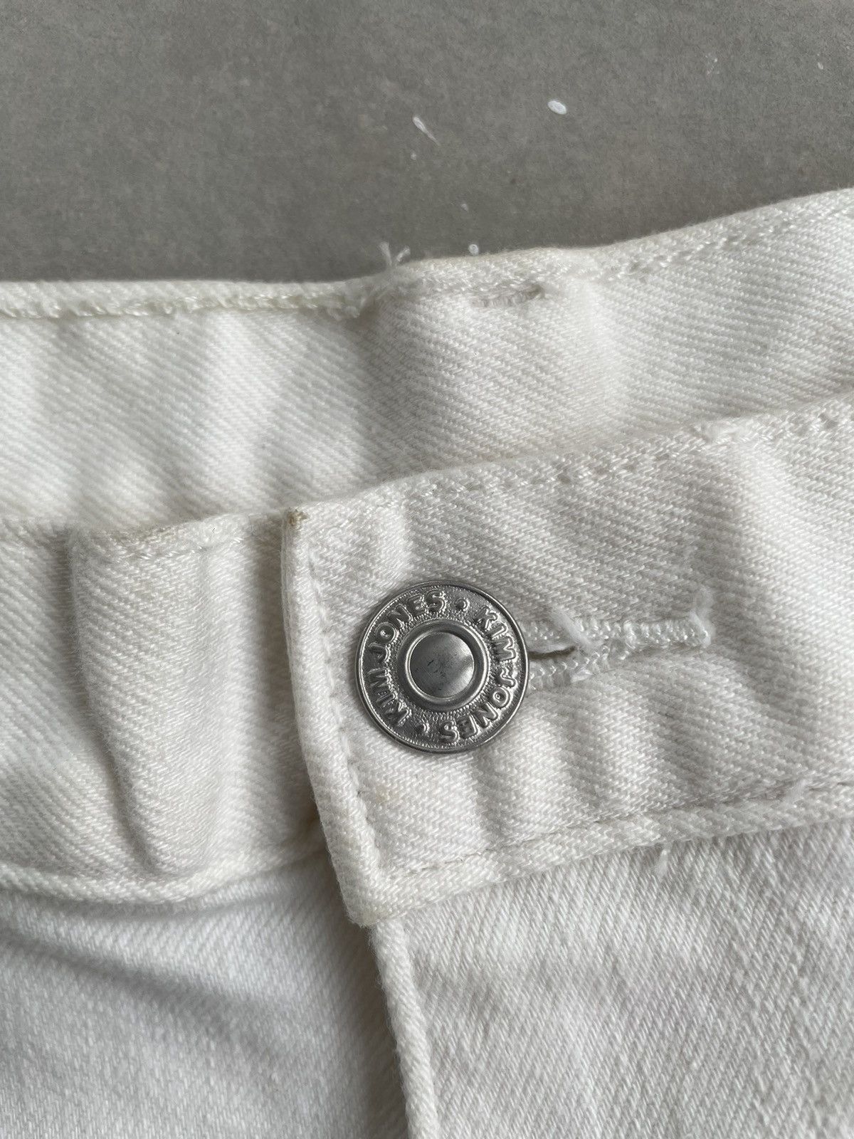 GU × Kim Jones GU X KIM JONES WHITE DENIM PANT Size US 30 / EU 46 - 3 Thumbnail