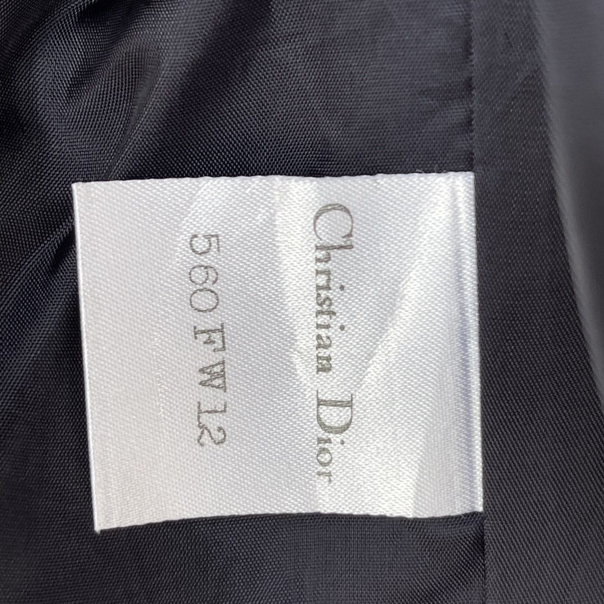 Christian Dior Monsieur F/W12 Christian Dior Contrast Puritan Collar Bow Blazer Size M / US 6-8 / IT 42-44 - 15 Thumbnail