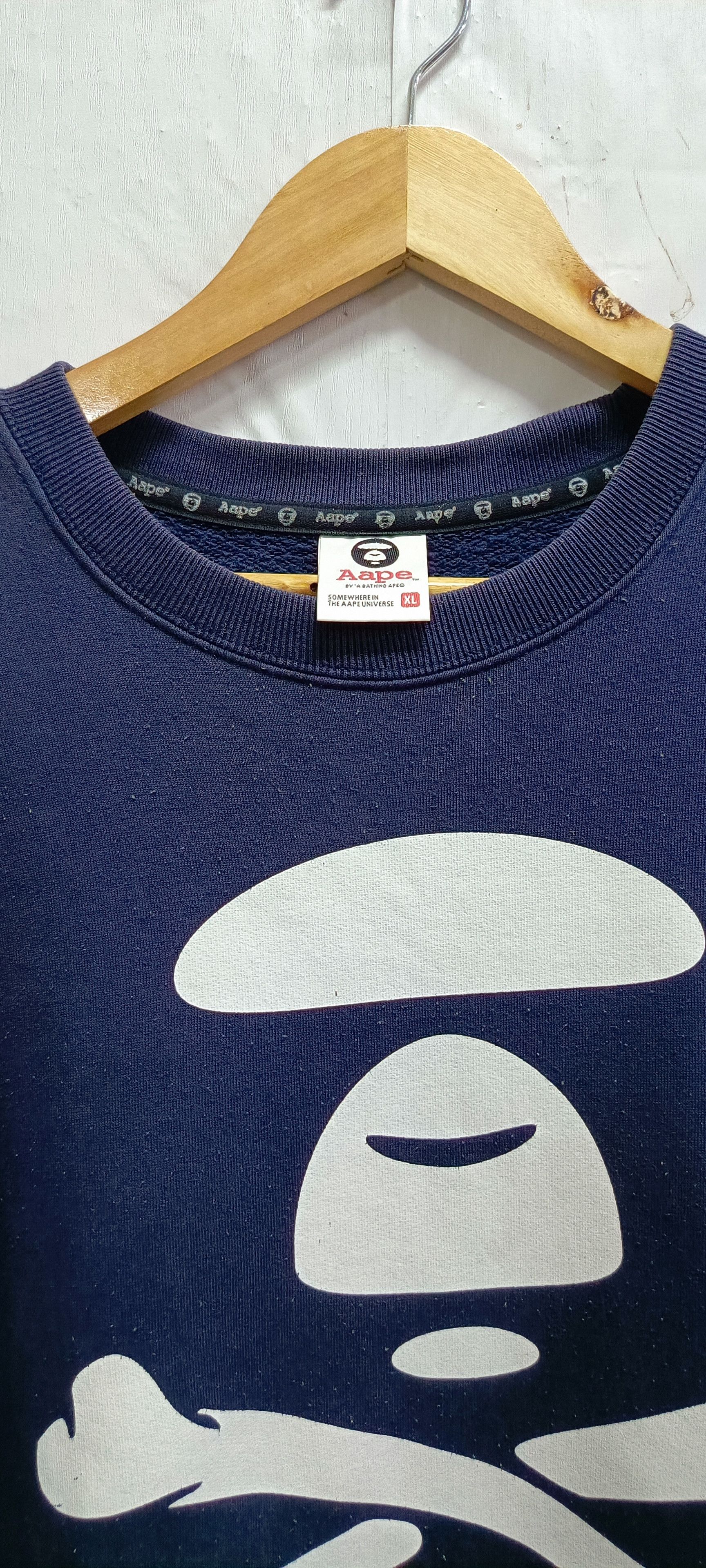 Aape Sweashirts Big Logo BY* A BATHING APE Size US XL / EU 56 / 4 - 3 Thumbnail