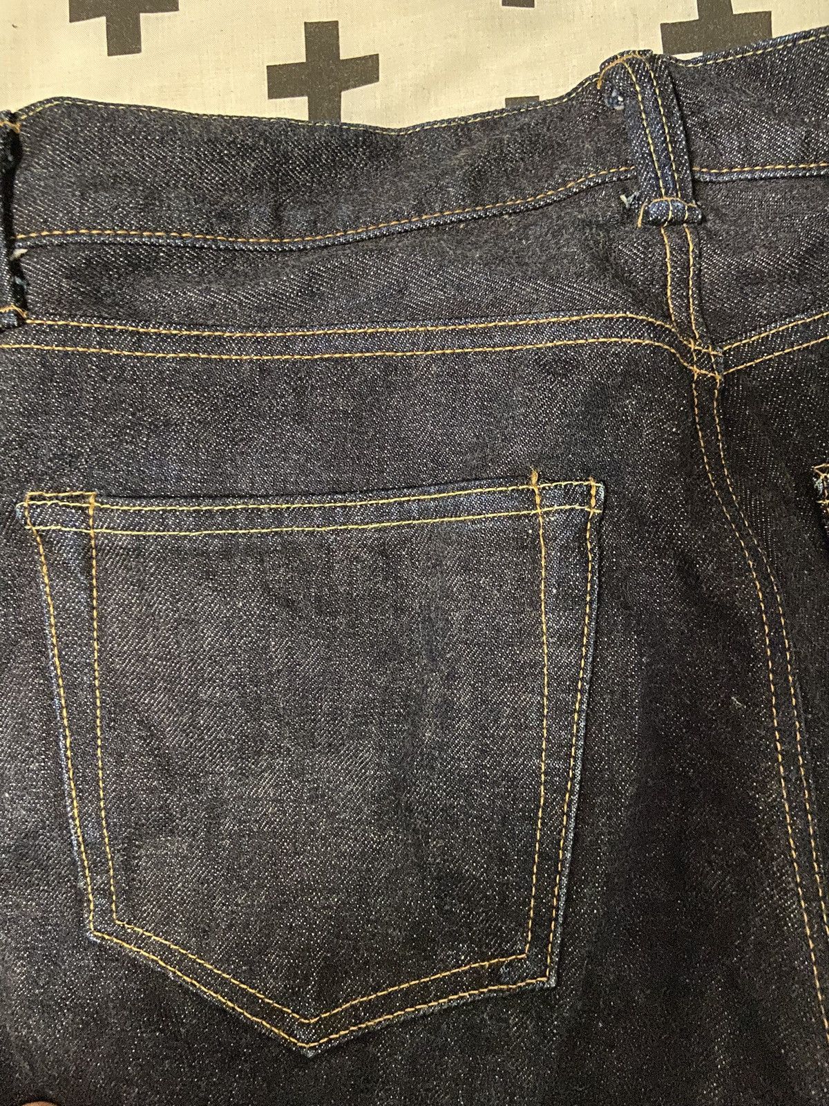 Momotaro Jeans MOMOTARO JEANS 15.7oz GTB" #201 Denim (New Tapered fit) Size US 31 - 2 Thumbnail