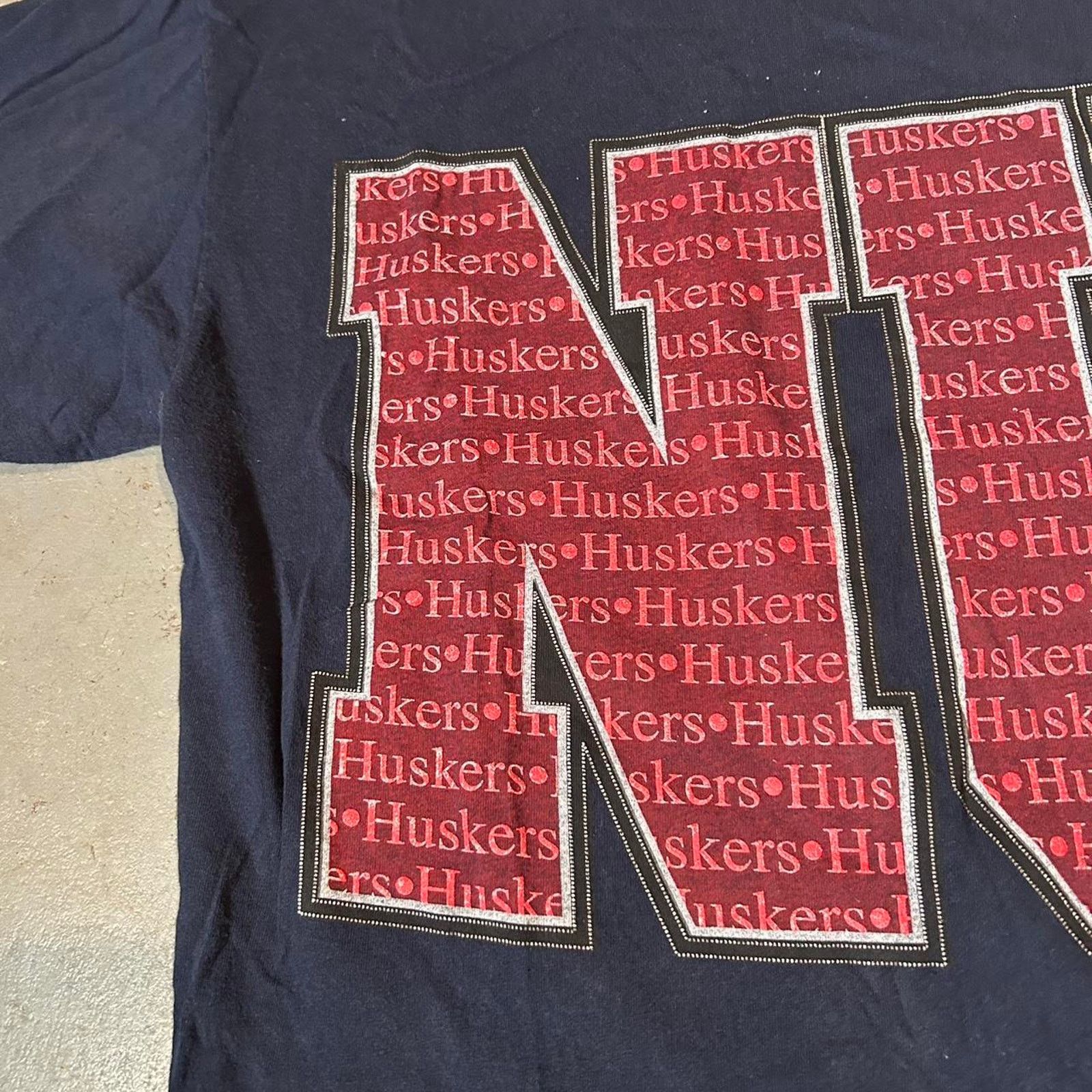 Hanes Late 90s nebraska corn huskers Size US L / EU 52-54 / 3 - 2 Thumbnail