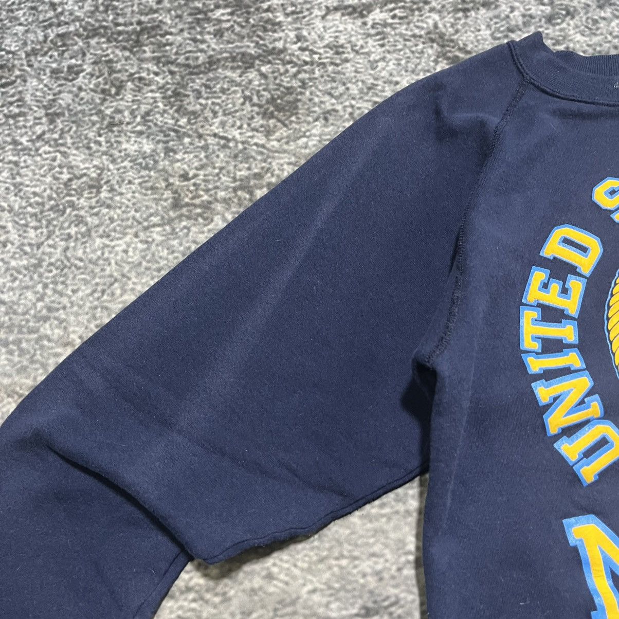 Vintage Vintage 90s My Son Is In The United States Navy Crewneck Size US L / EU 52-54 / 3 - 6 Thumbnail